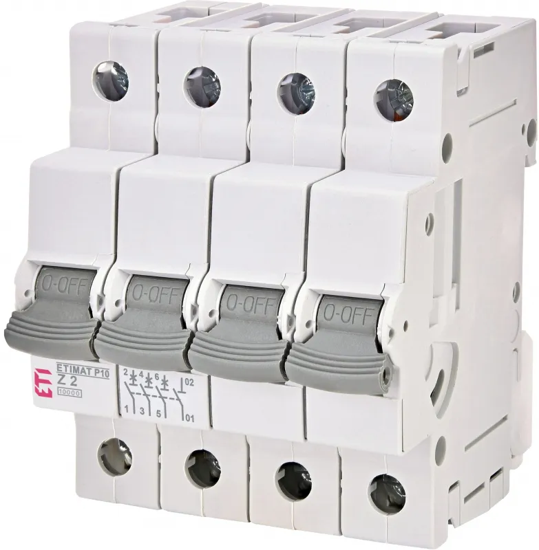Inštalacijski odklopnik ETIMAT P10 4p B13  15kA 001901909