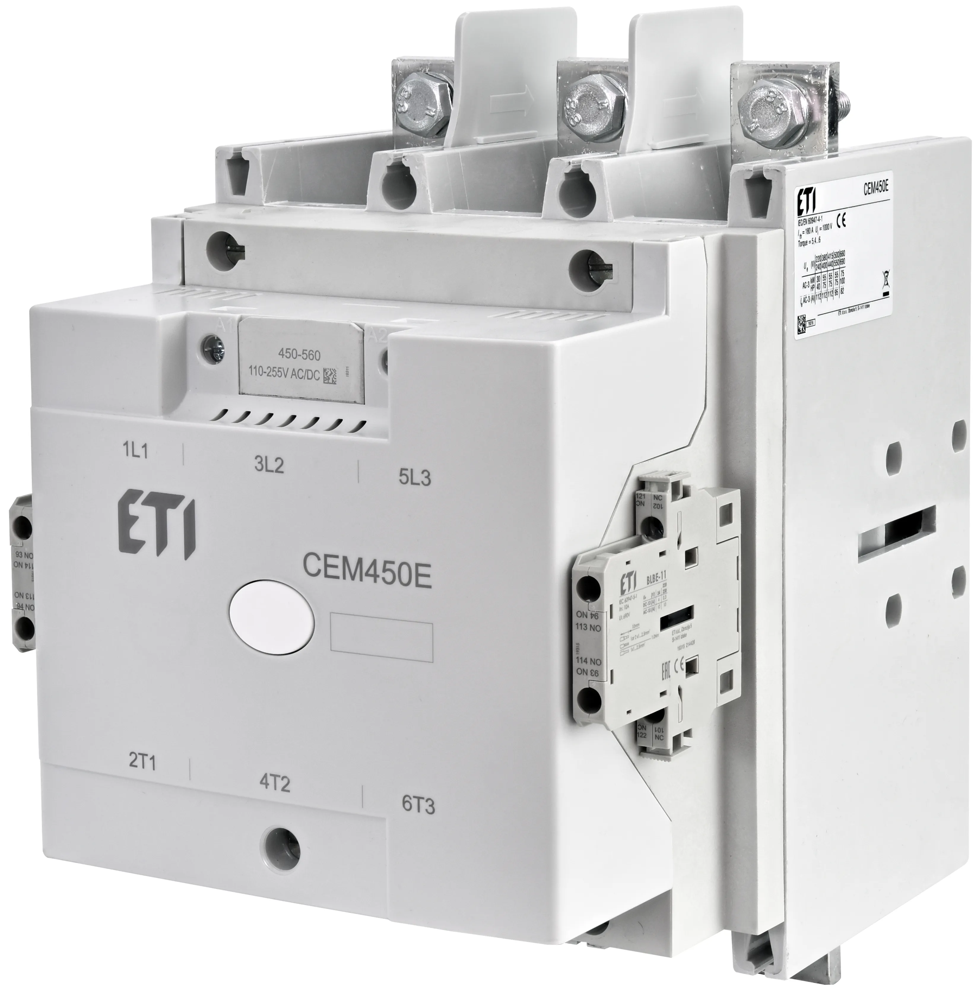 Motorski kontaktor CEM450E.22-255V-AC/DC 004656306