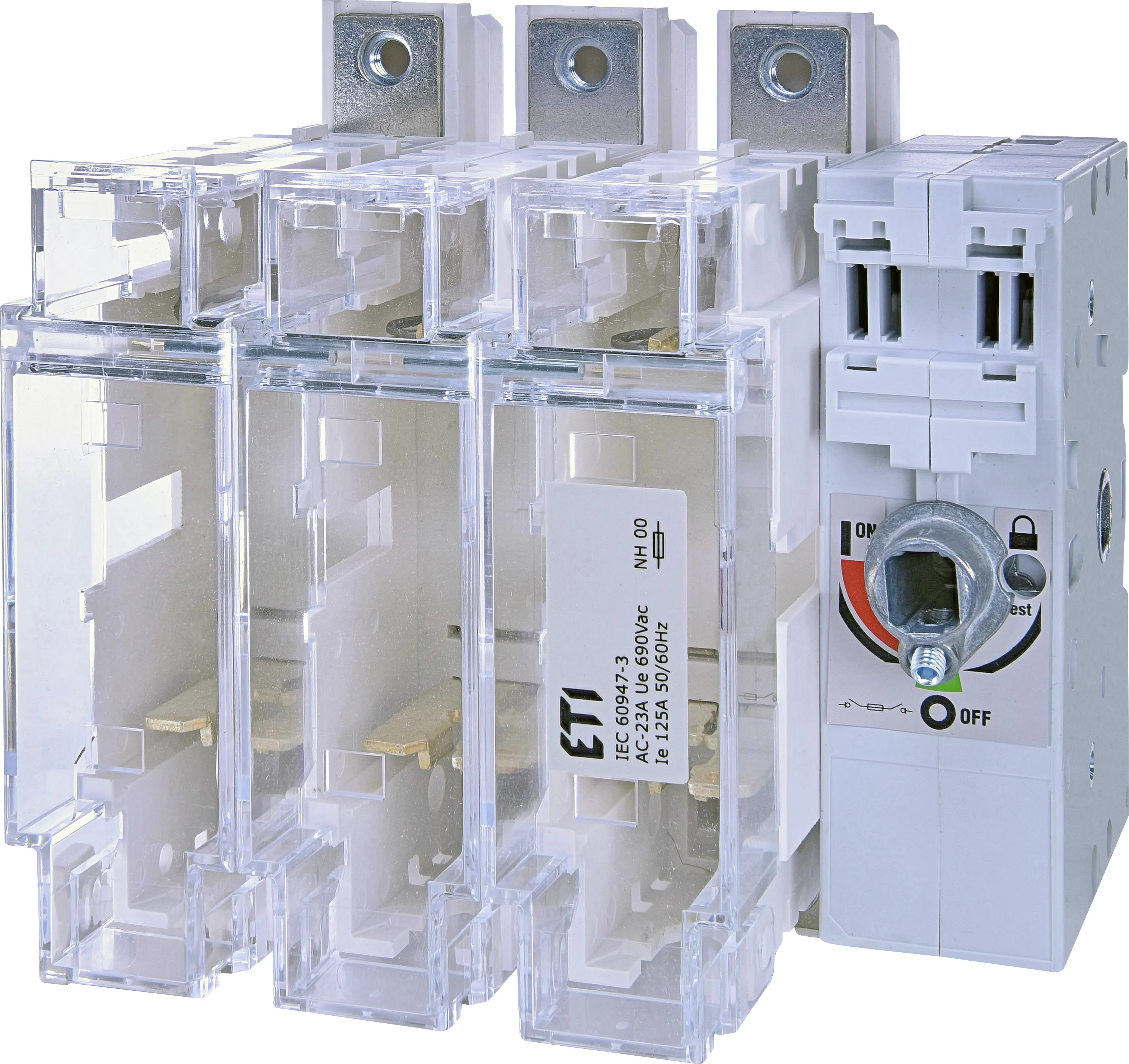 Ločilno stikalo z varovalko FLBS 125 3P 004661800