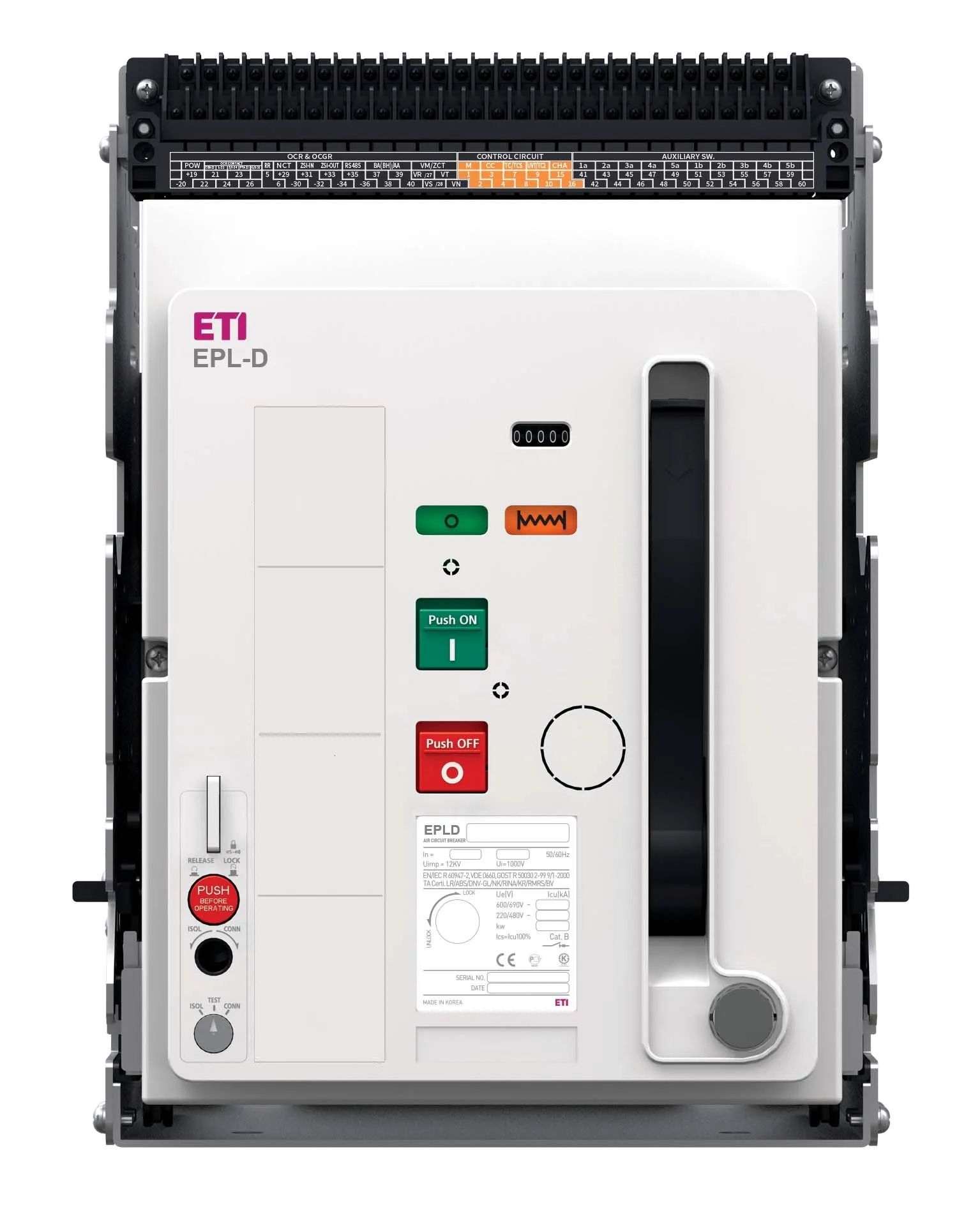 Ločilno stikalo EPL-D-06 3H AD/M2C2S2 004696600