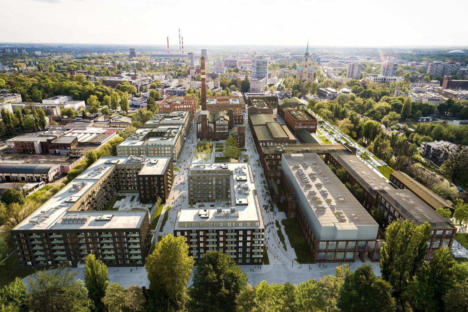 Nove večstanovanjske zgradbe na Poljskem – Fusion Łódź