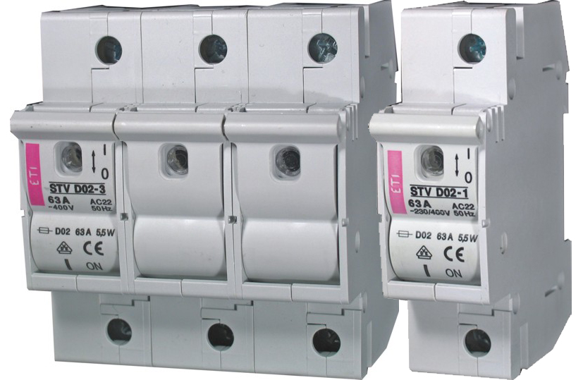 Stikalno-ločilna varovalka STV D02