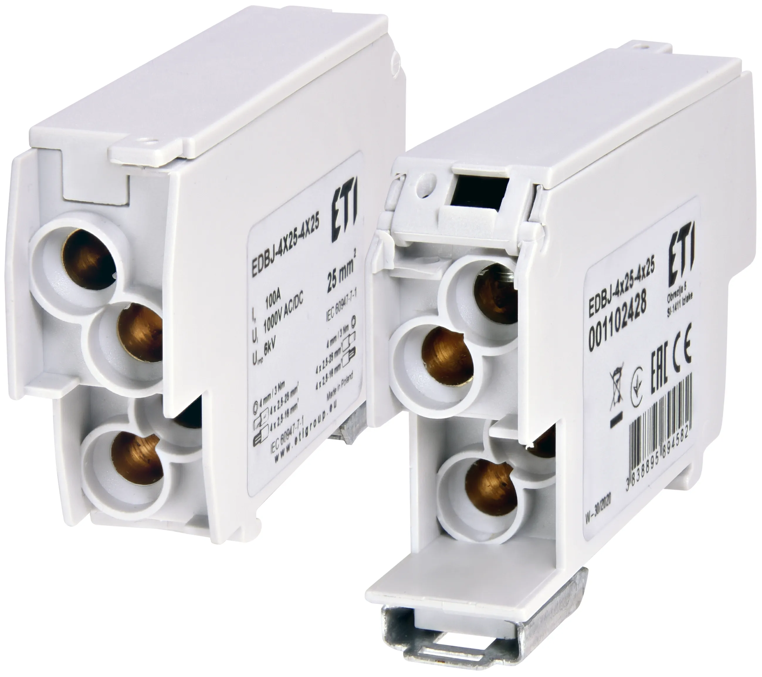 Razdelilni blok EDBJ-4x25-4x25 001102428