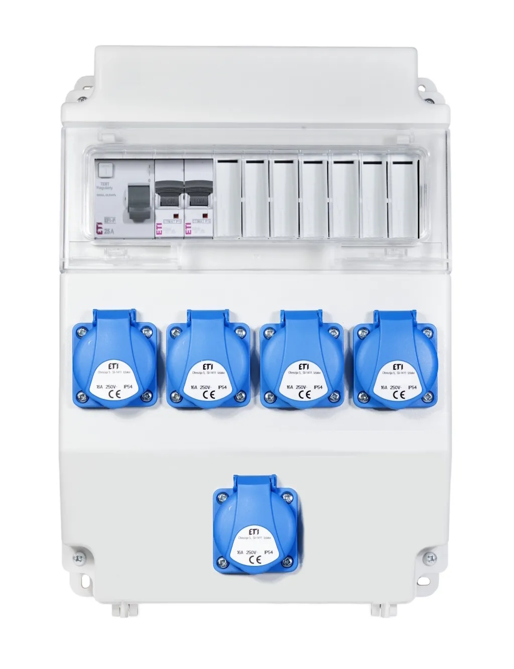 Razdelilnik opremljen EDS11 RCD 5 C 001105251