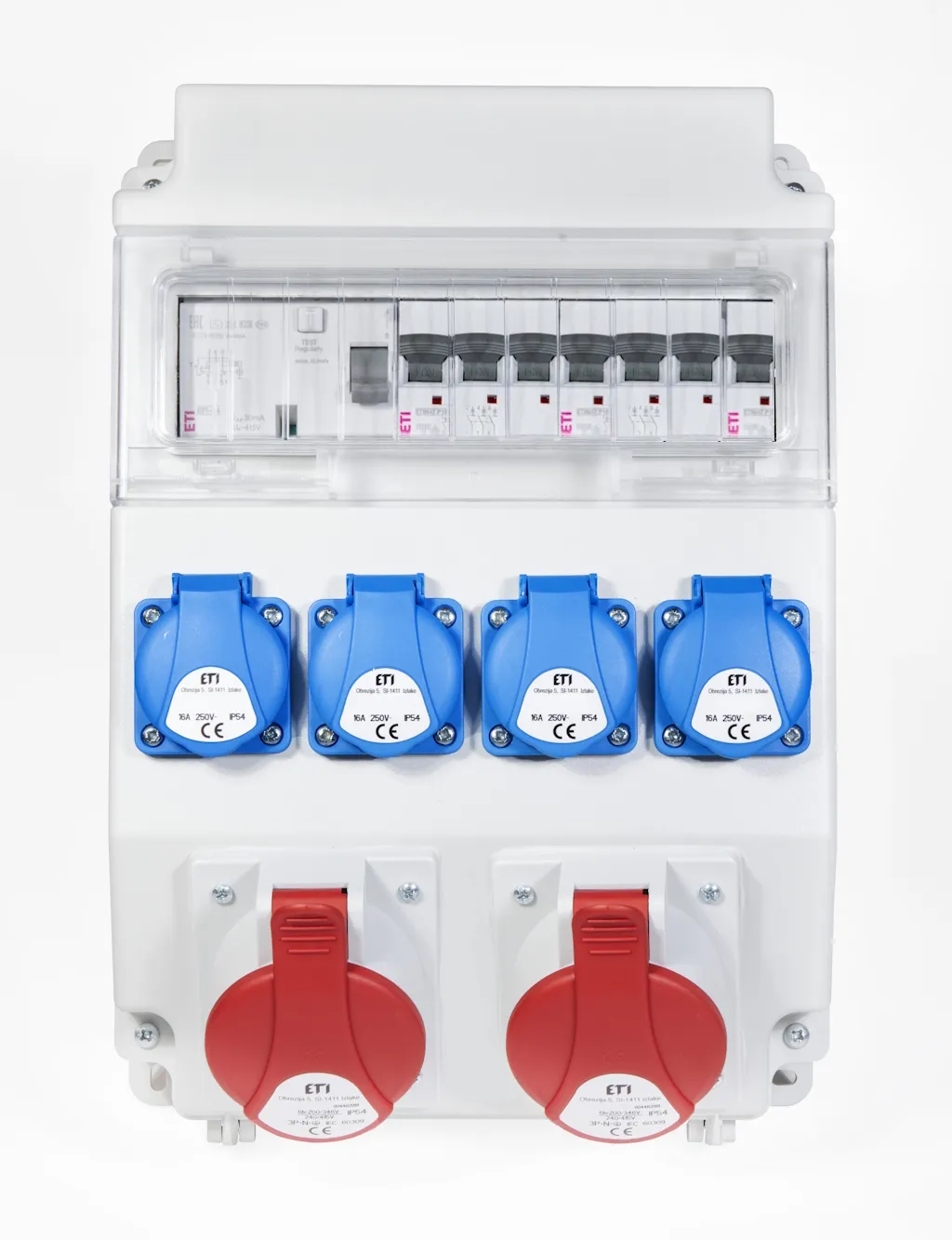 Razdelilnik opremljen EDS11 RCD 4S/2 16/32 B 001105260