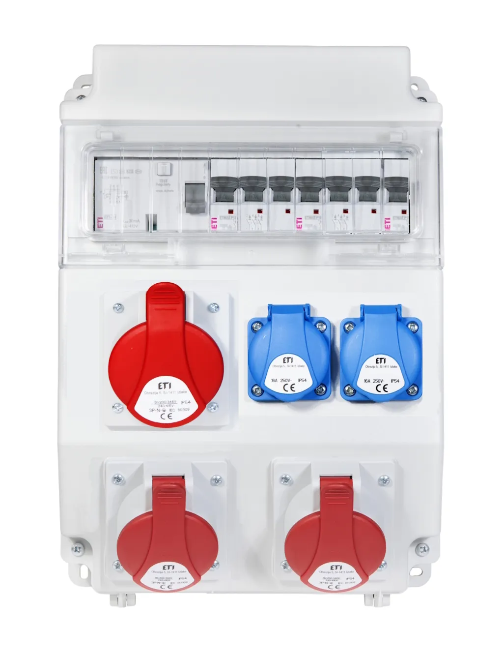 Razdelilnik opremljen EDS11 RCD 2S/3 16/32 B 001105269