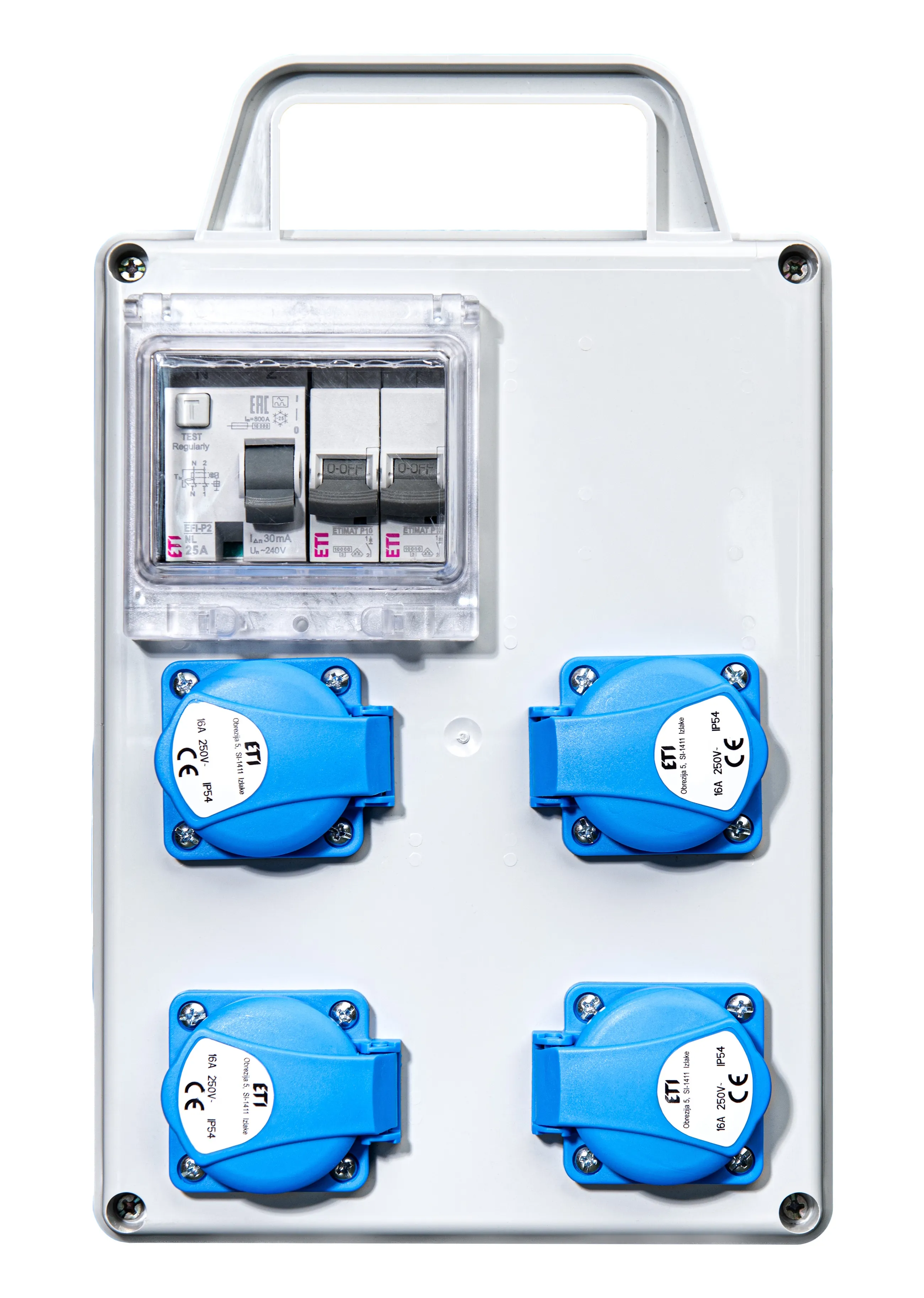 Razdelilnik opremljen EDS4D RCD 4 C 001105821