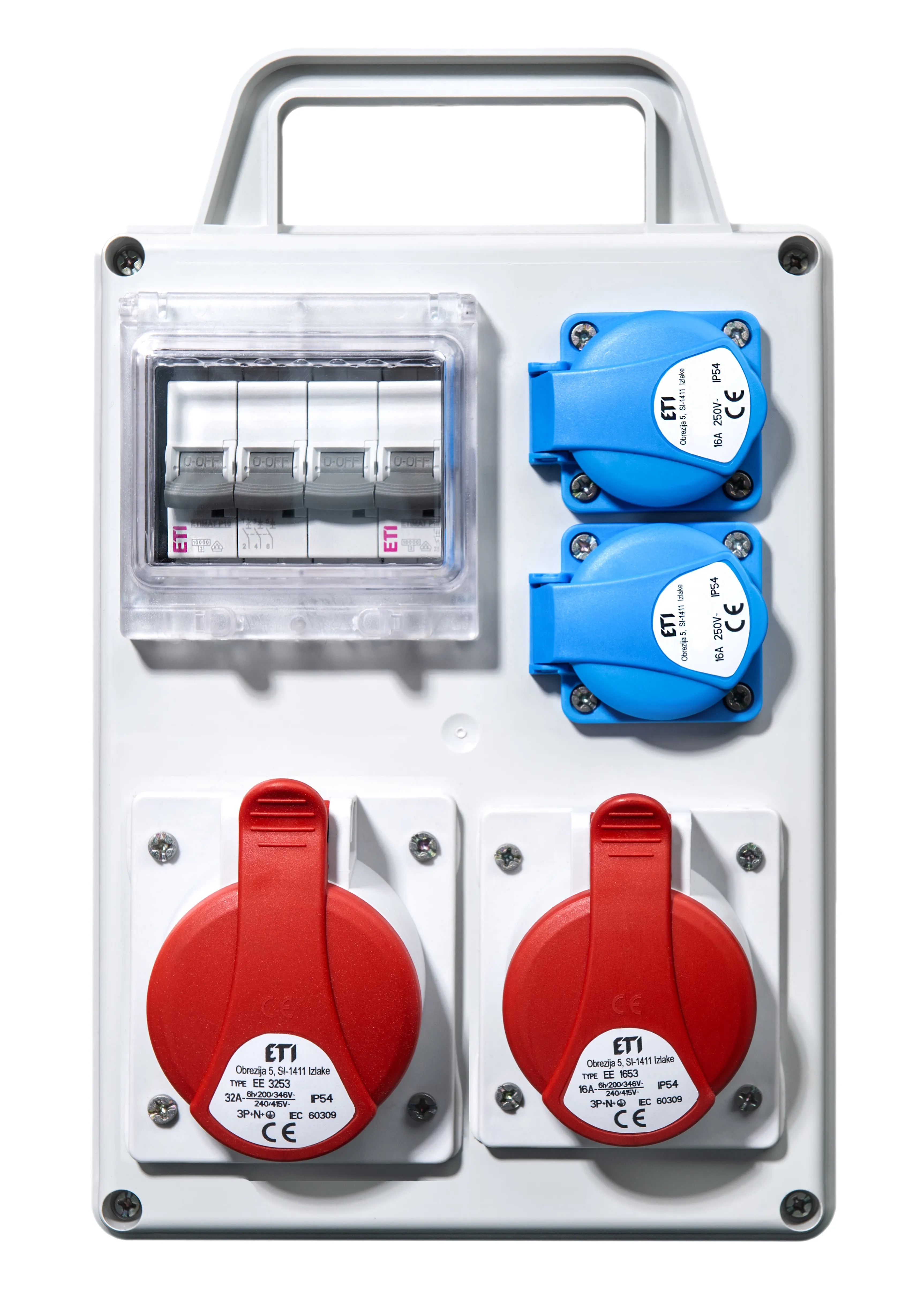Razdelilnik opremljen EDS4D 2S/2 16/32 B+C 001105836