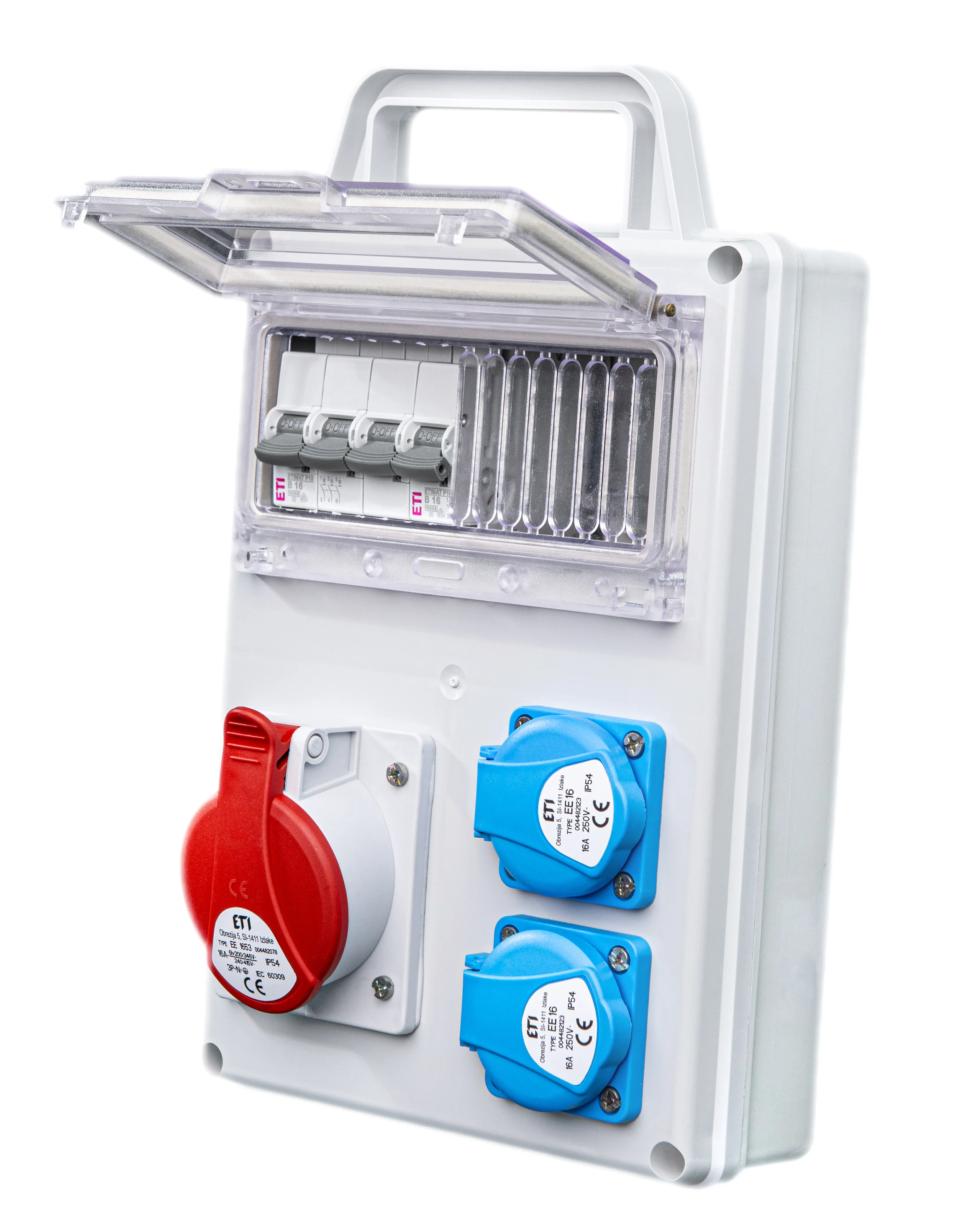 Razdelilnik opremljen EDS8D RCD 2/1 16 B 001105848