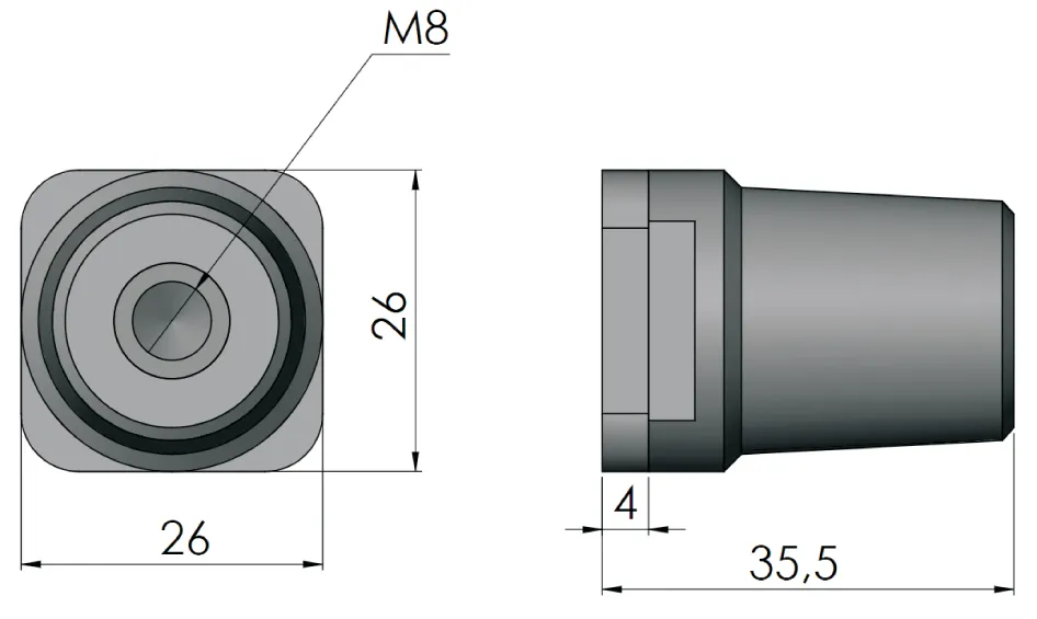 Podpora zbiralk KVR-AI 001601650