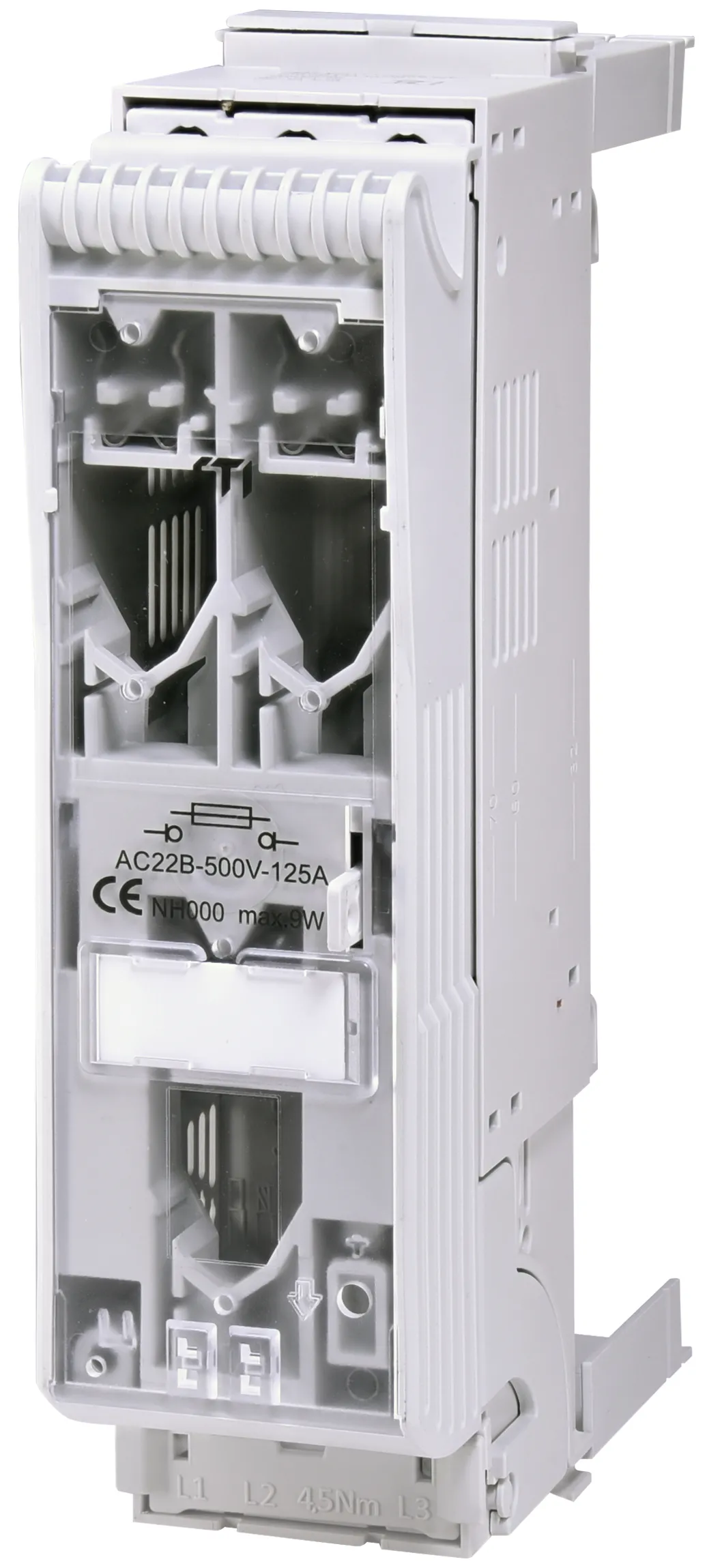 Varovalčno ločilno stikalo KVL-B-000 3p F50 Bottom 001690915