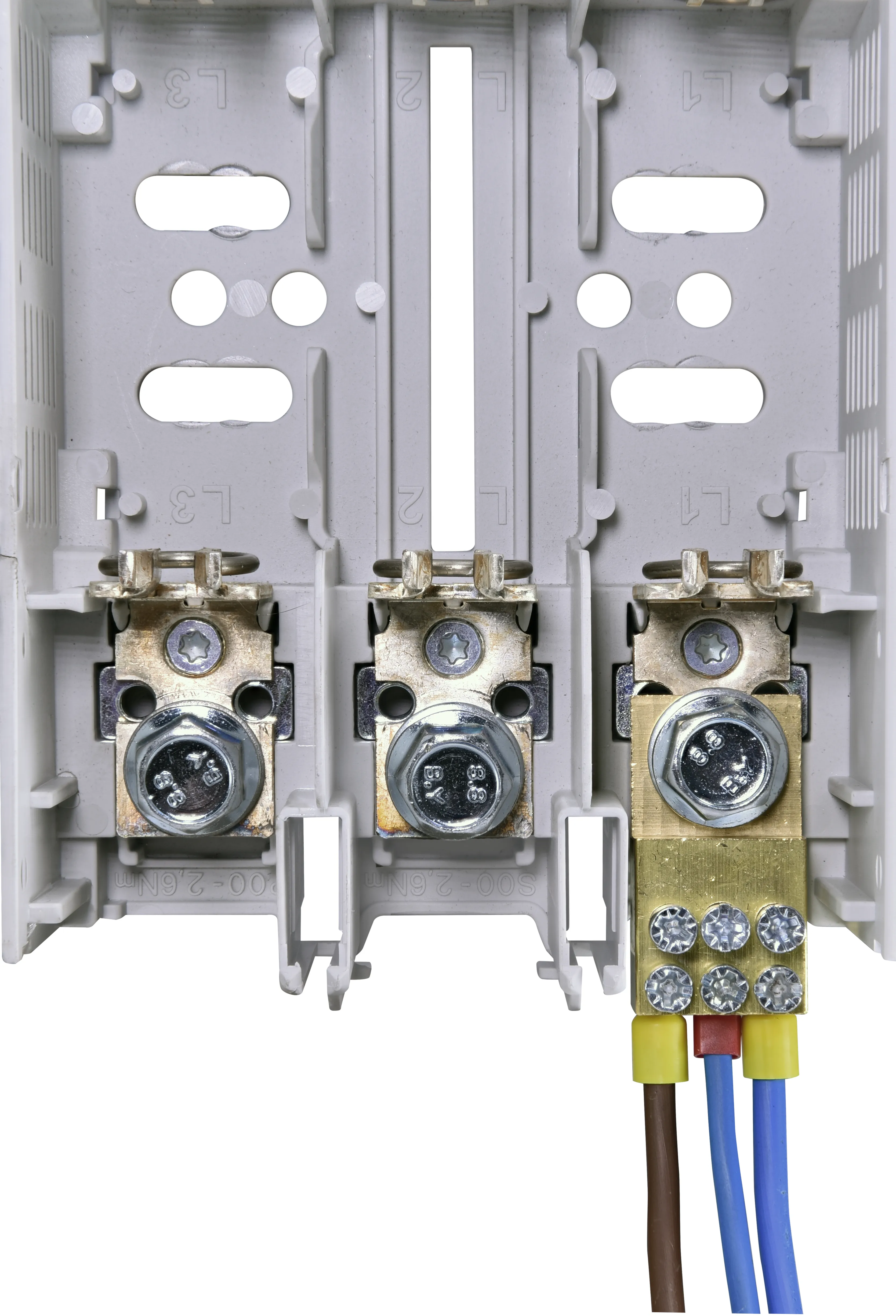 Priključni blok MTB KVL00 2x25/1x16/M8 001690978