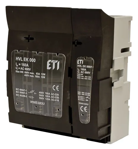 Varovalčno ločilno stikalo HVL EK 000 4p M8 001701420