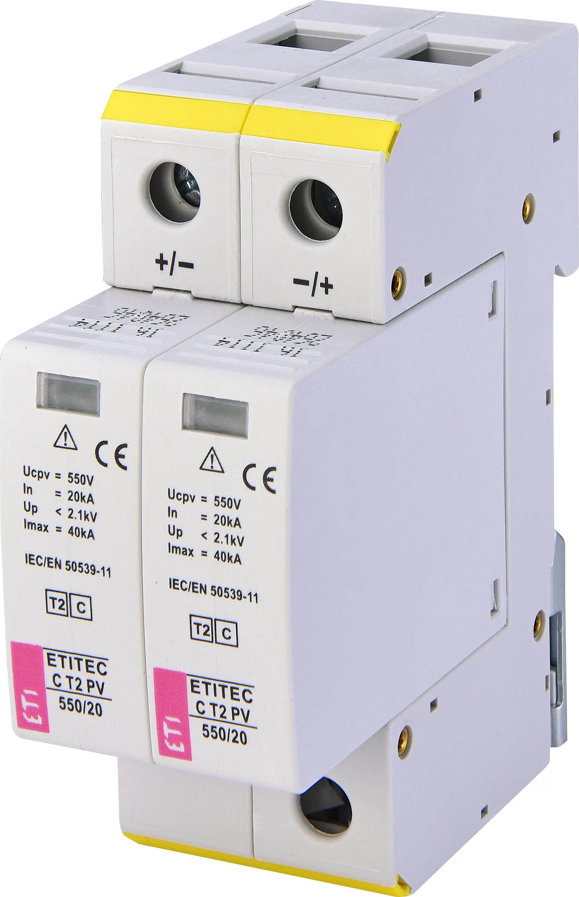 Prenapetostni odvodnik ETITEC C T2 PV 550/20 002440429