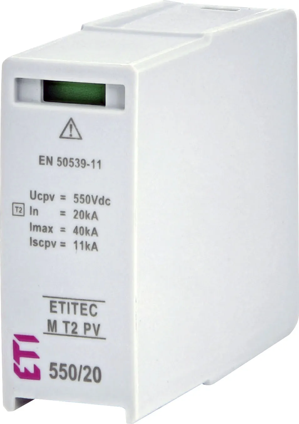 Prenapetostni odvodnik MOD. M T2 PV 550/20 002440523