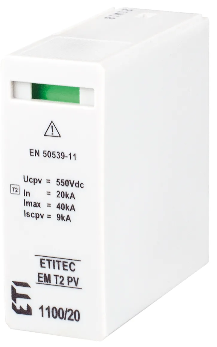 Prenapetostni odvodnik MOD. EM T2 PV 750/20 002440628