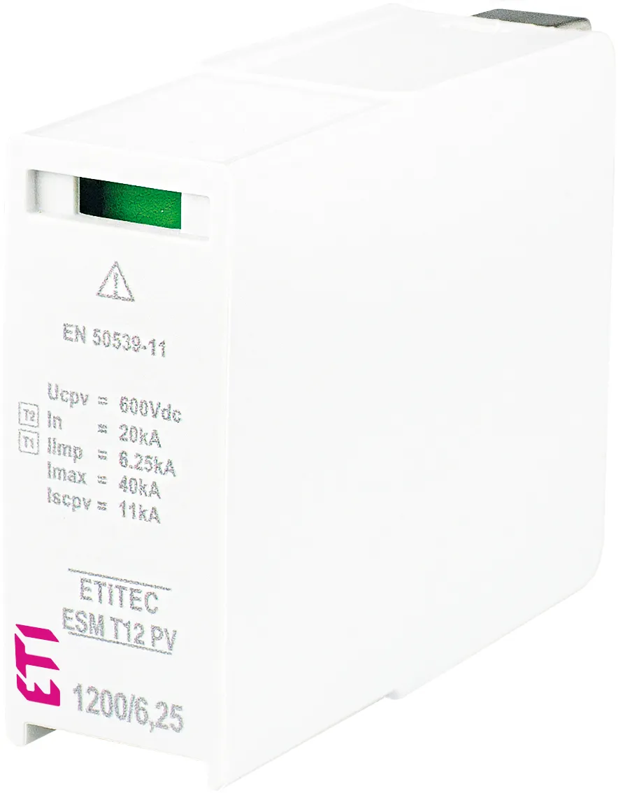 Prenapetostni odvodnik MOD. ESM T12 PV 600/6,25 M 002440643