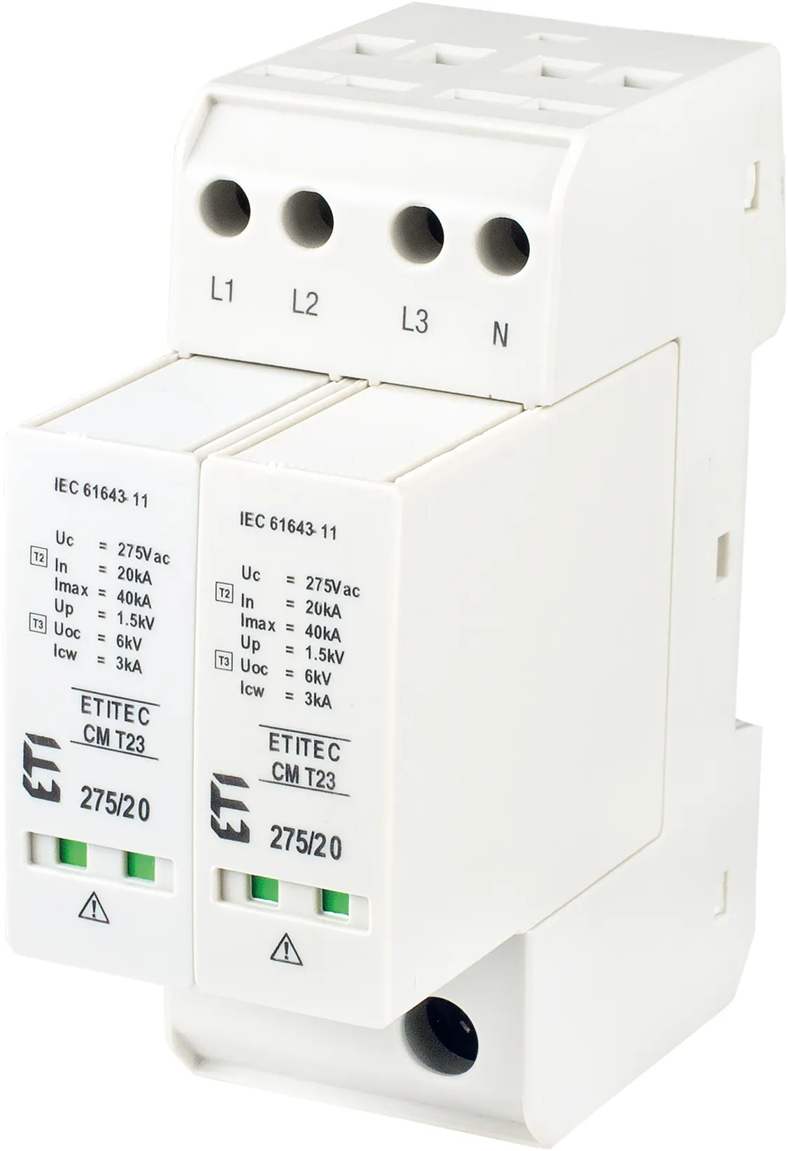 Prenapetostni odvodnik ETITEC CM T23 275/20 4+0 RC 002440653