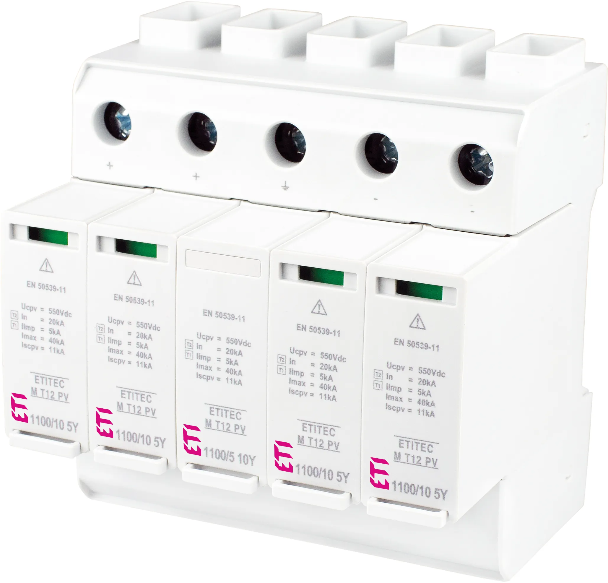 Prenapetostni odvodnik ETITEC M T12 PV 1100/10 5Y RC 002440676