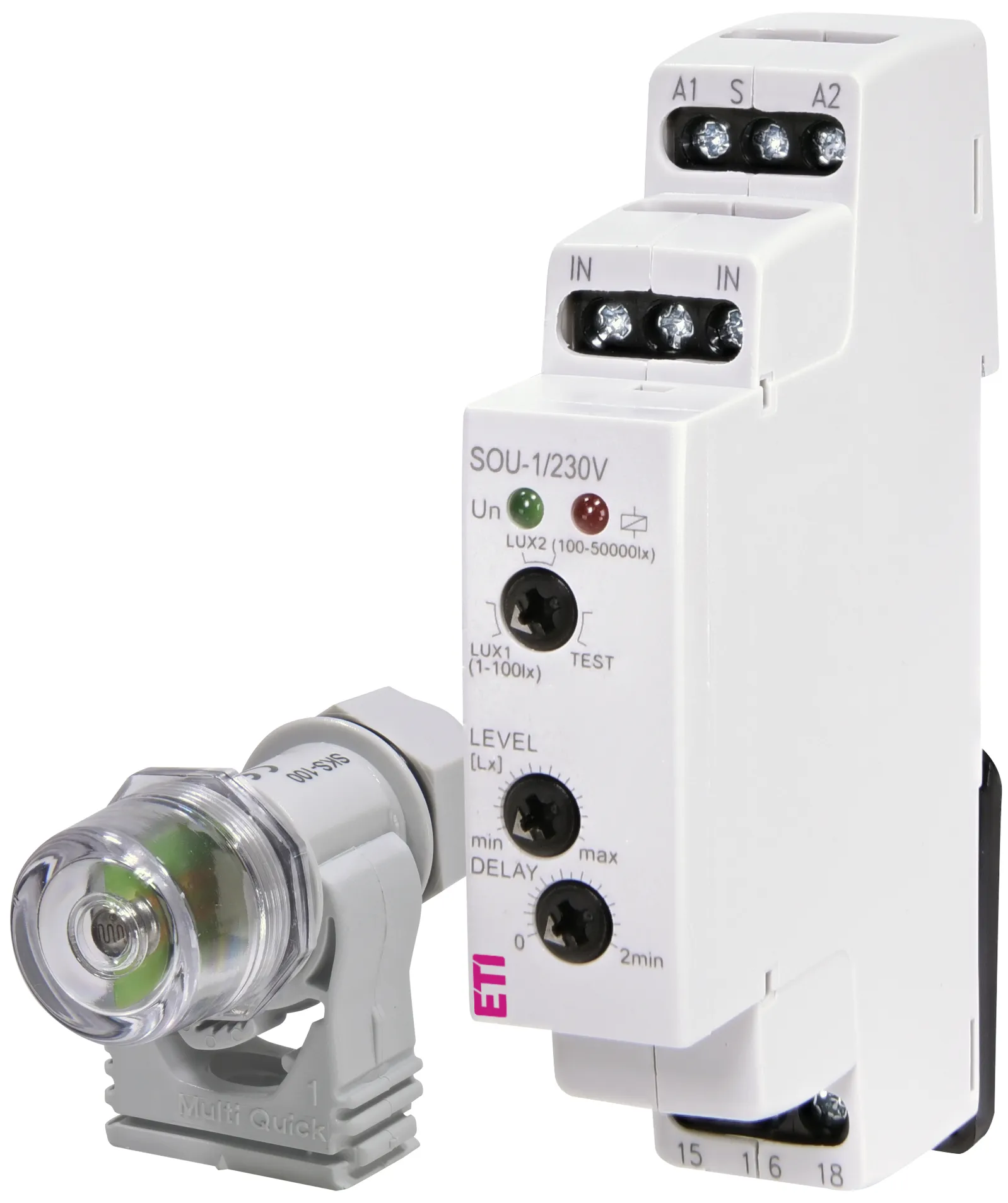 Nočno stikalo SOU-1/230V+senzor 002470011