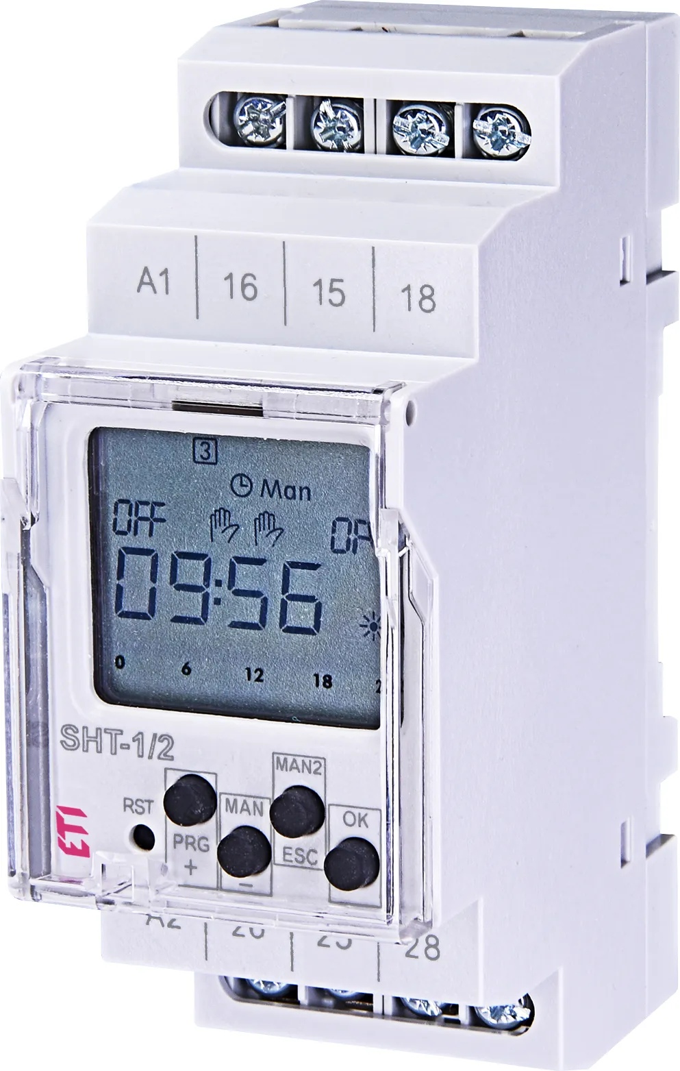 Časovni rele - digitalni SHT 1/2 UNI 002470054