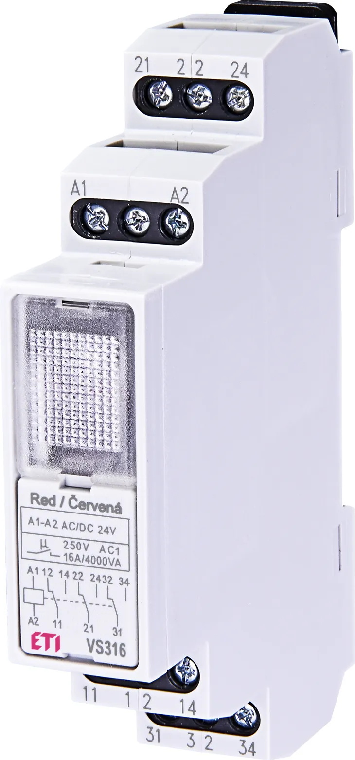 Pomožni rele VS316/24 RED 002471222