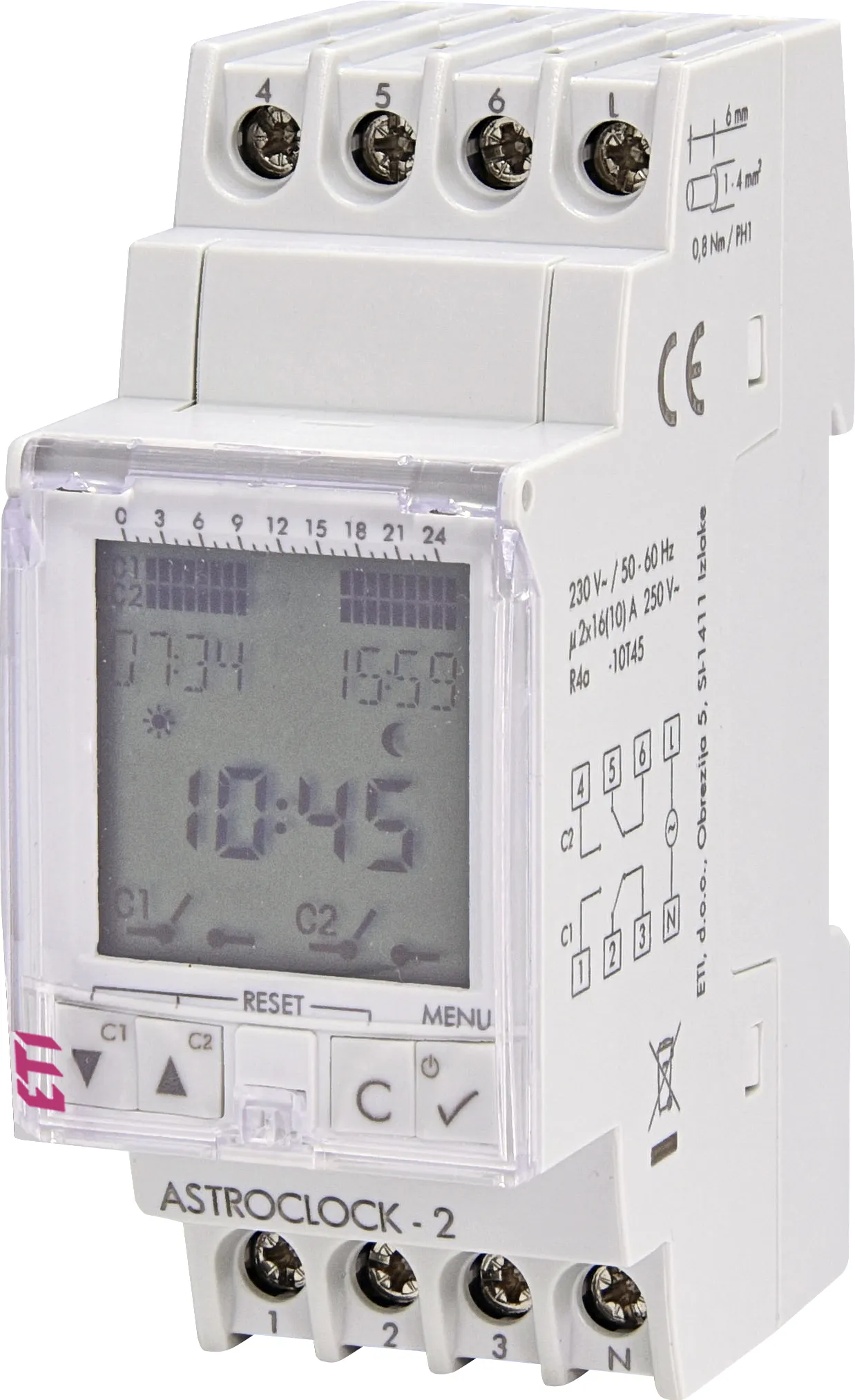 Časovni rele - digitalni ASTROCLOCK-2 002472051