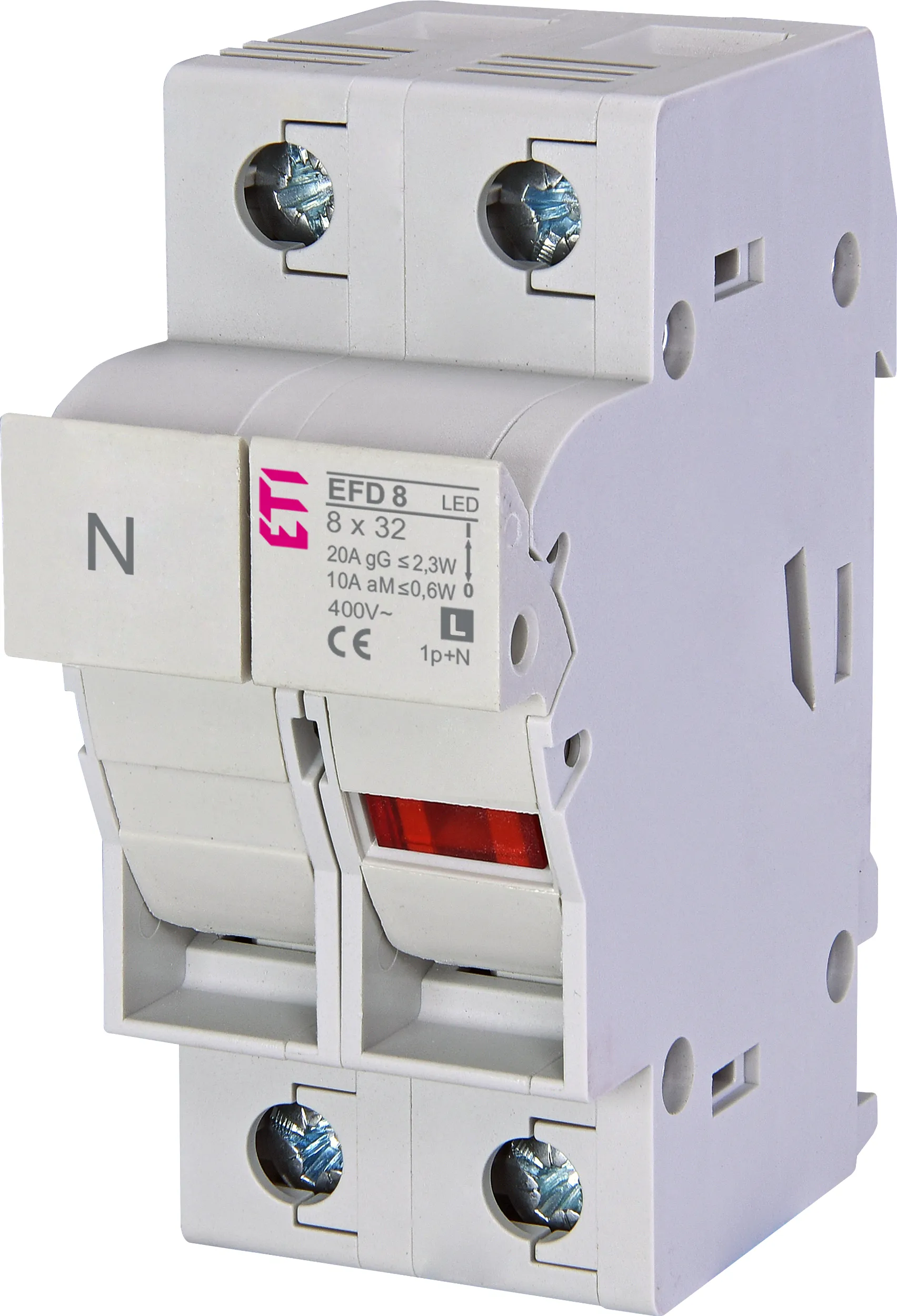 Varovalčni ločilnik EFD 8 1p+N LED L 002520017