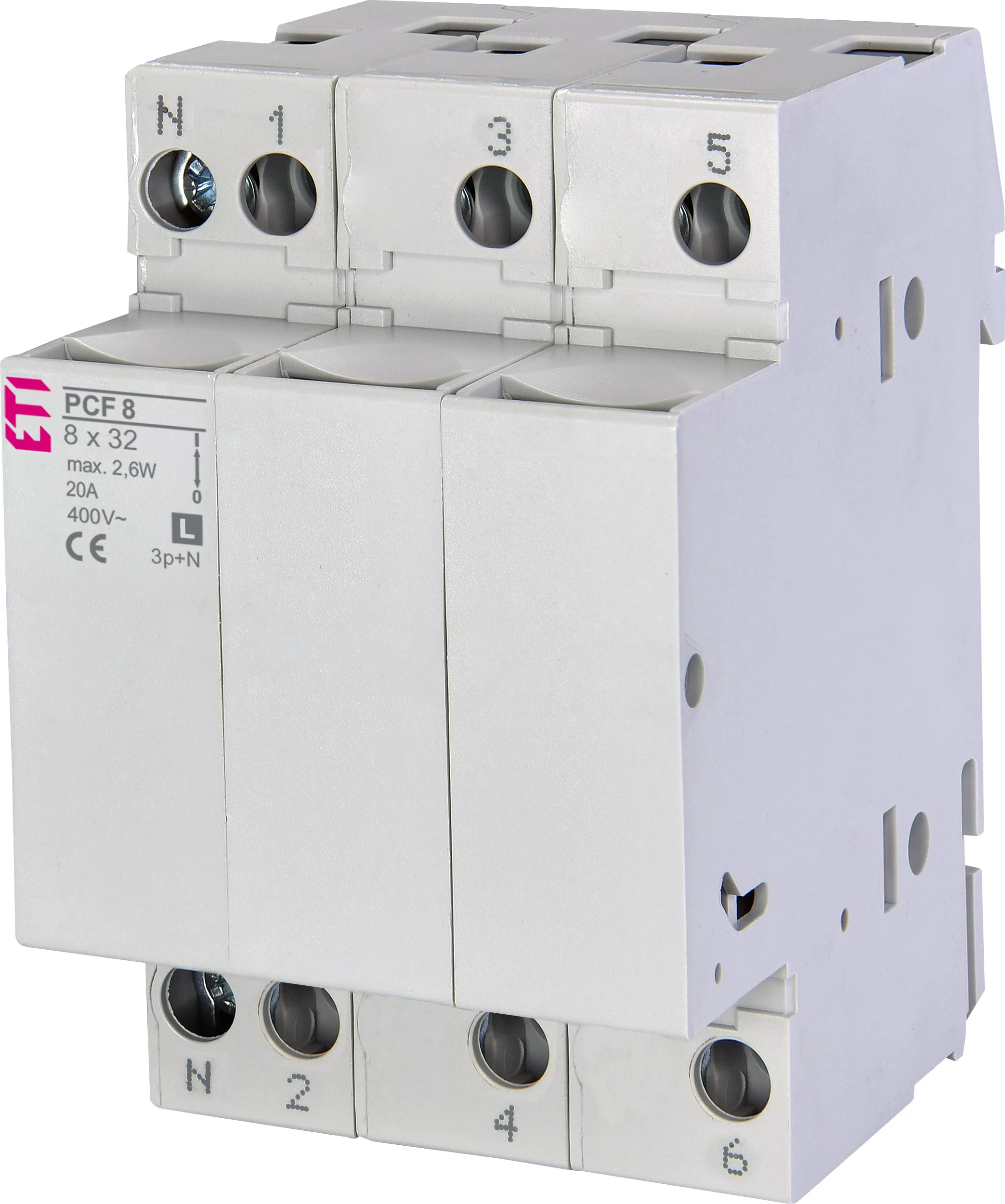 Varovalčni ločilnik PCF 8 3p+N L 002531005