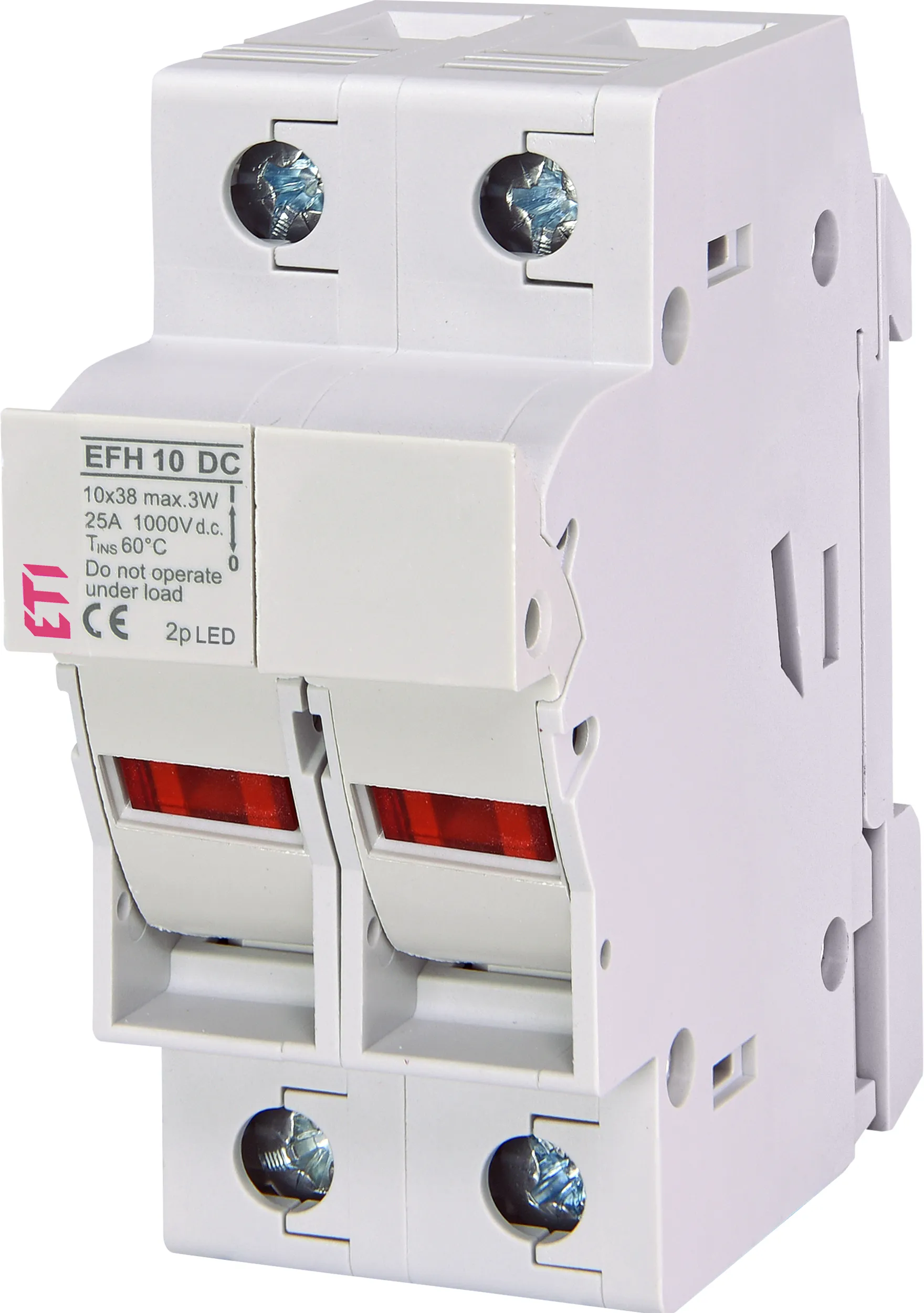 Podstavek talilnega vložka EFH 10 DC 2p LED AD 002540513