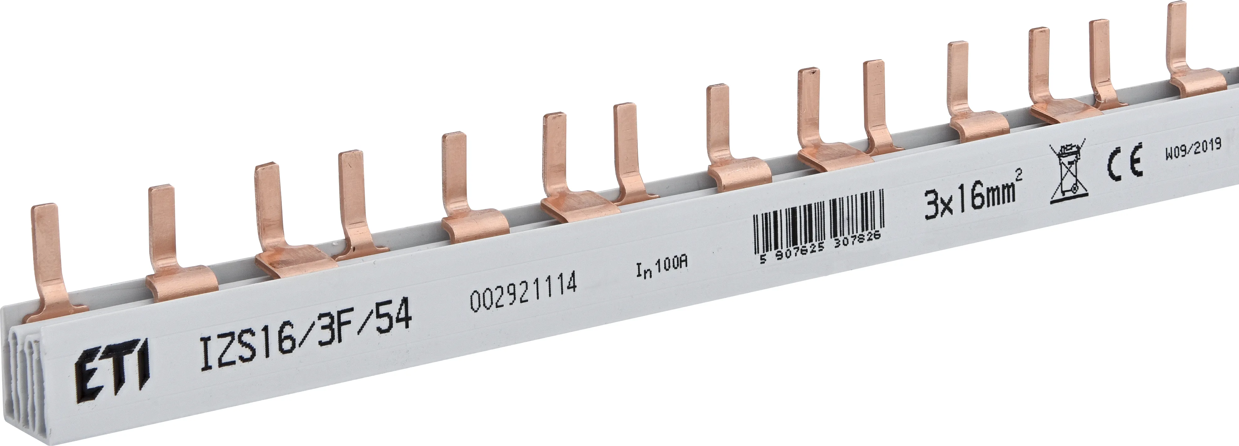 Izolirana zbiralnica IZS16/3F/54 (1m) 002921114