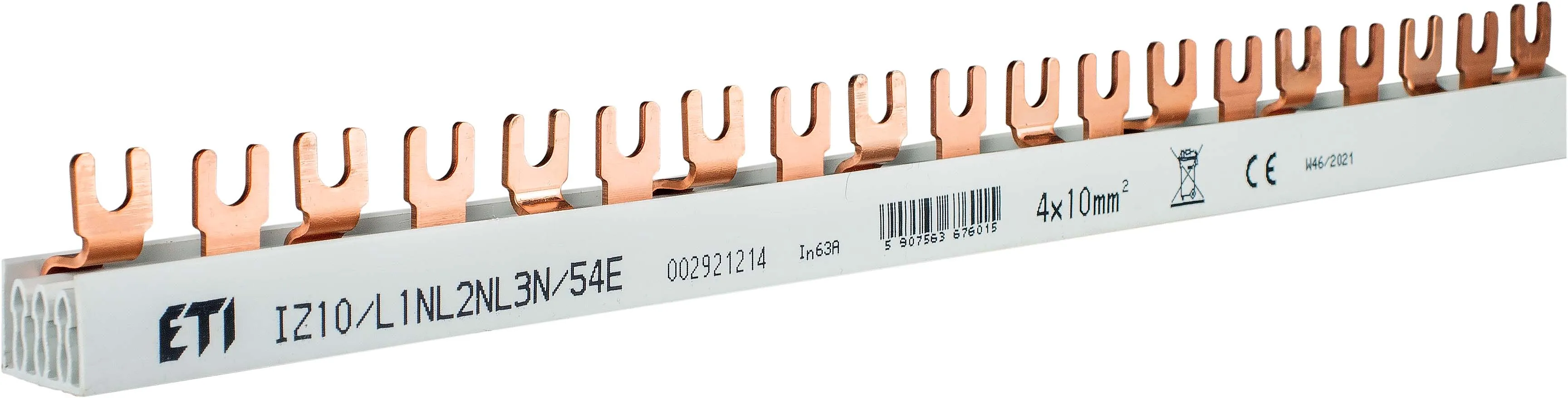 Izolirana zbiralnica IZ10/L1NL2NL3N/54E 002921214