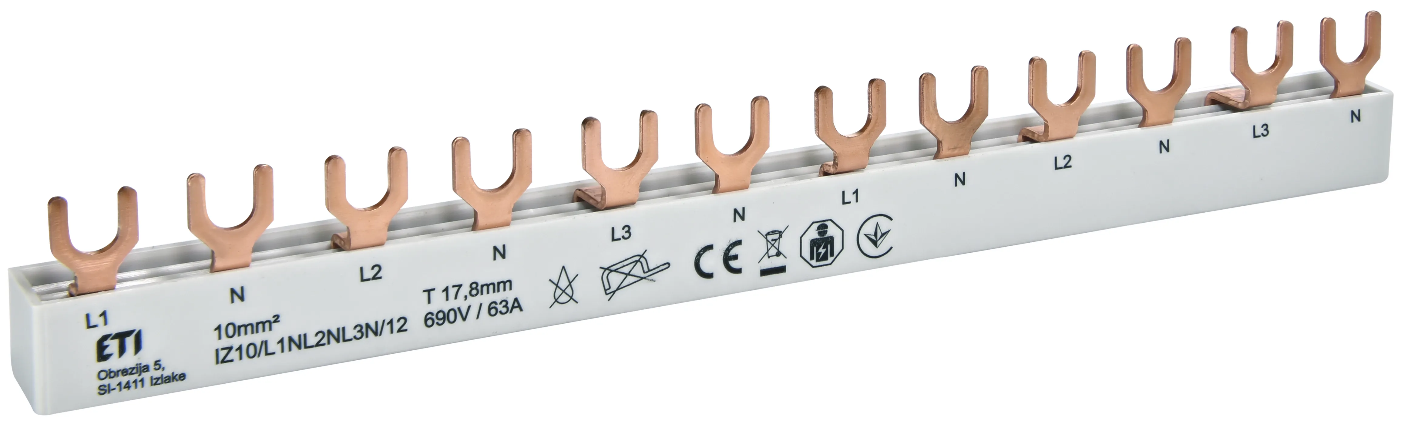 Cu zbiralka IZ10/L1NL2NL3N/12 002921268