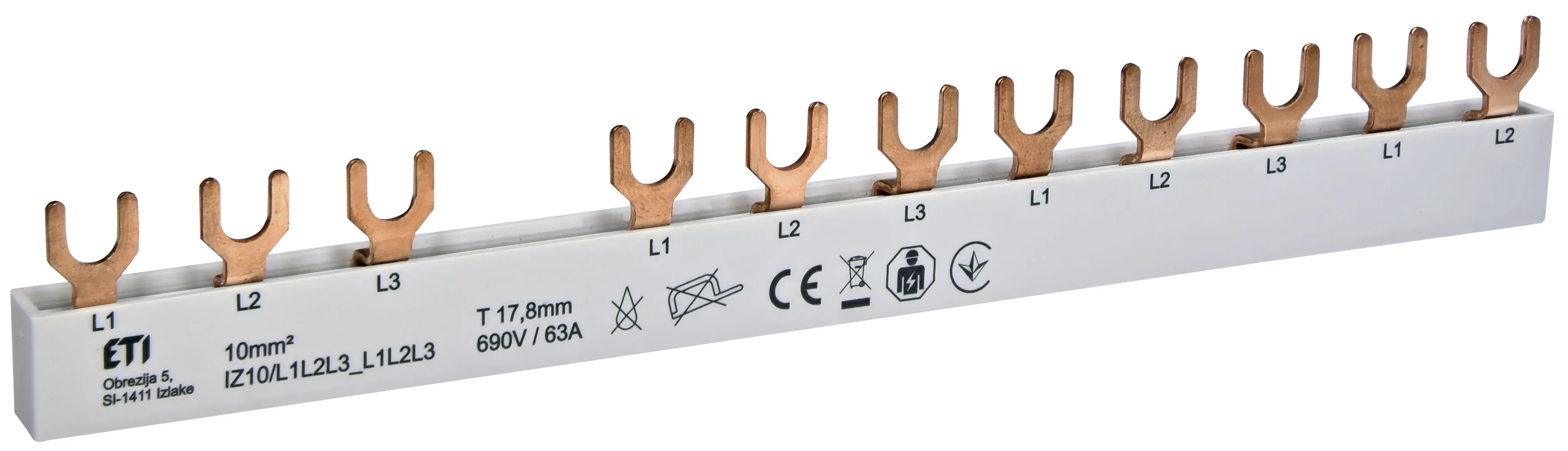 Cu zbiralka IZ10/L1L2L3_L1L2L3 002921277