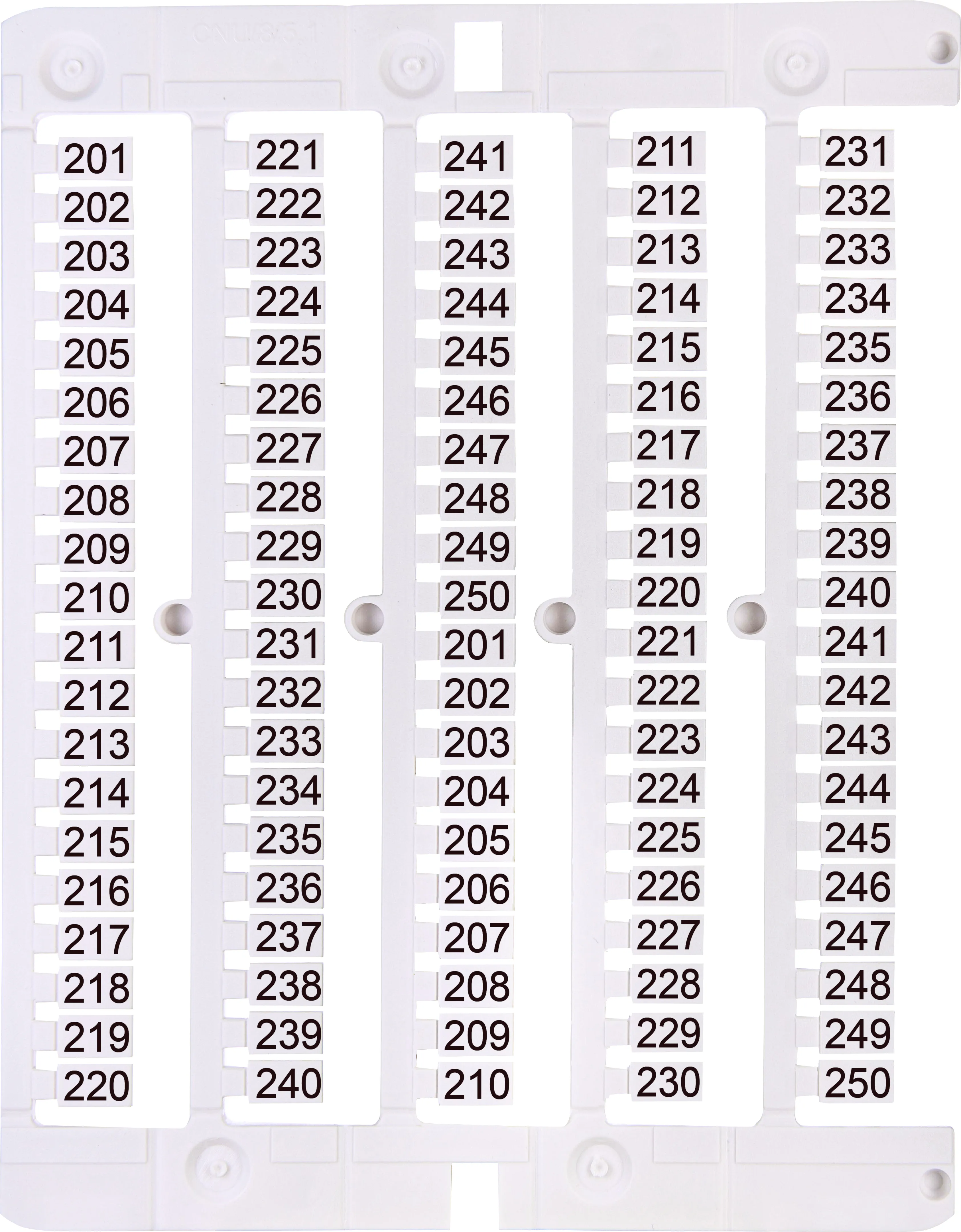 Označevalna letev ES-NU0851201 003903081