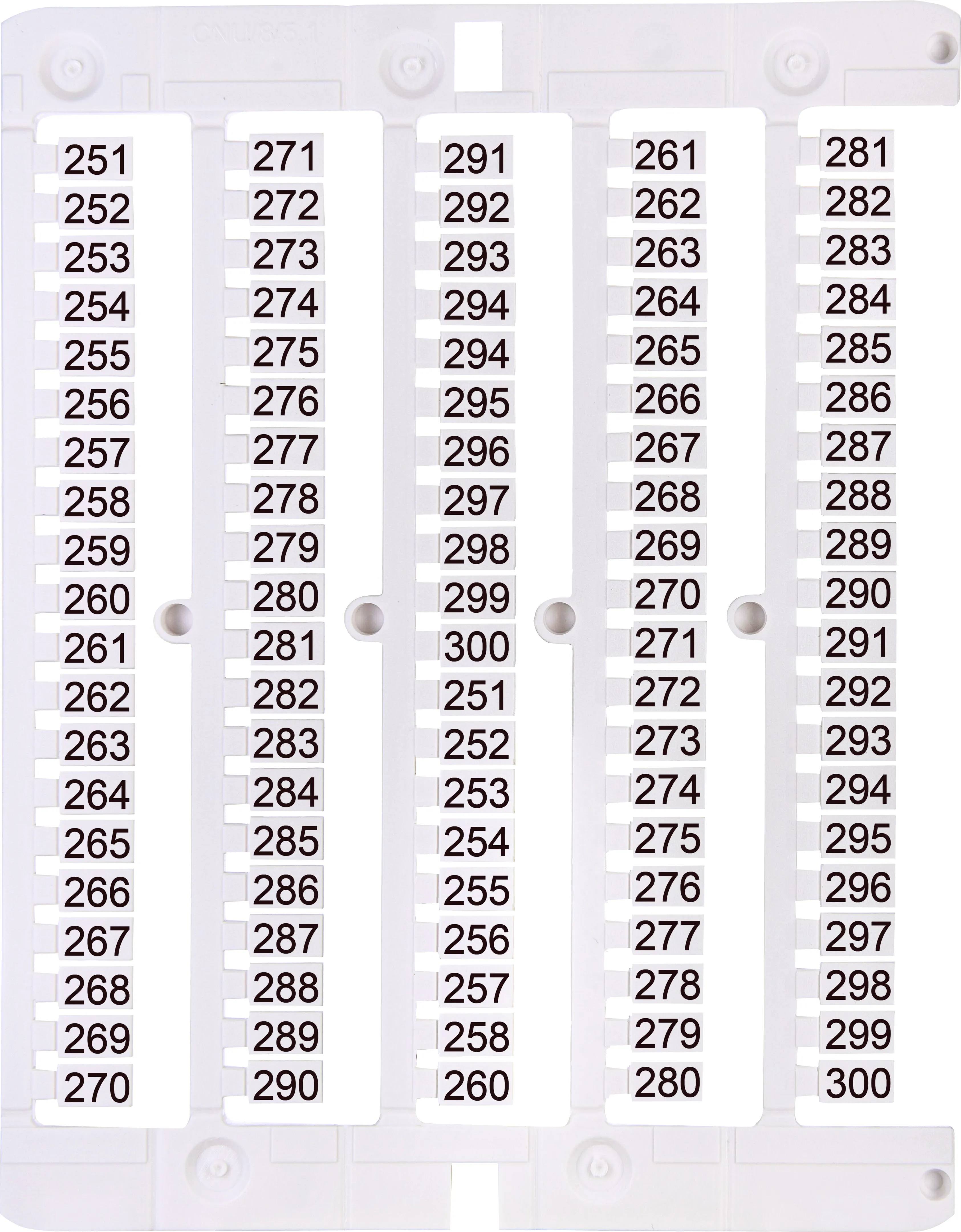 Označevalna letev ES-NU0851251 003903082