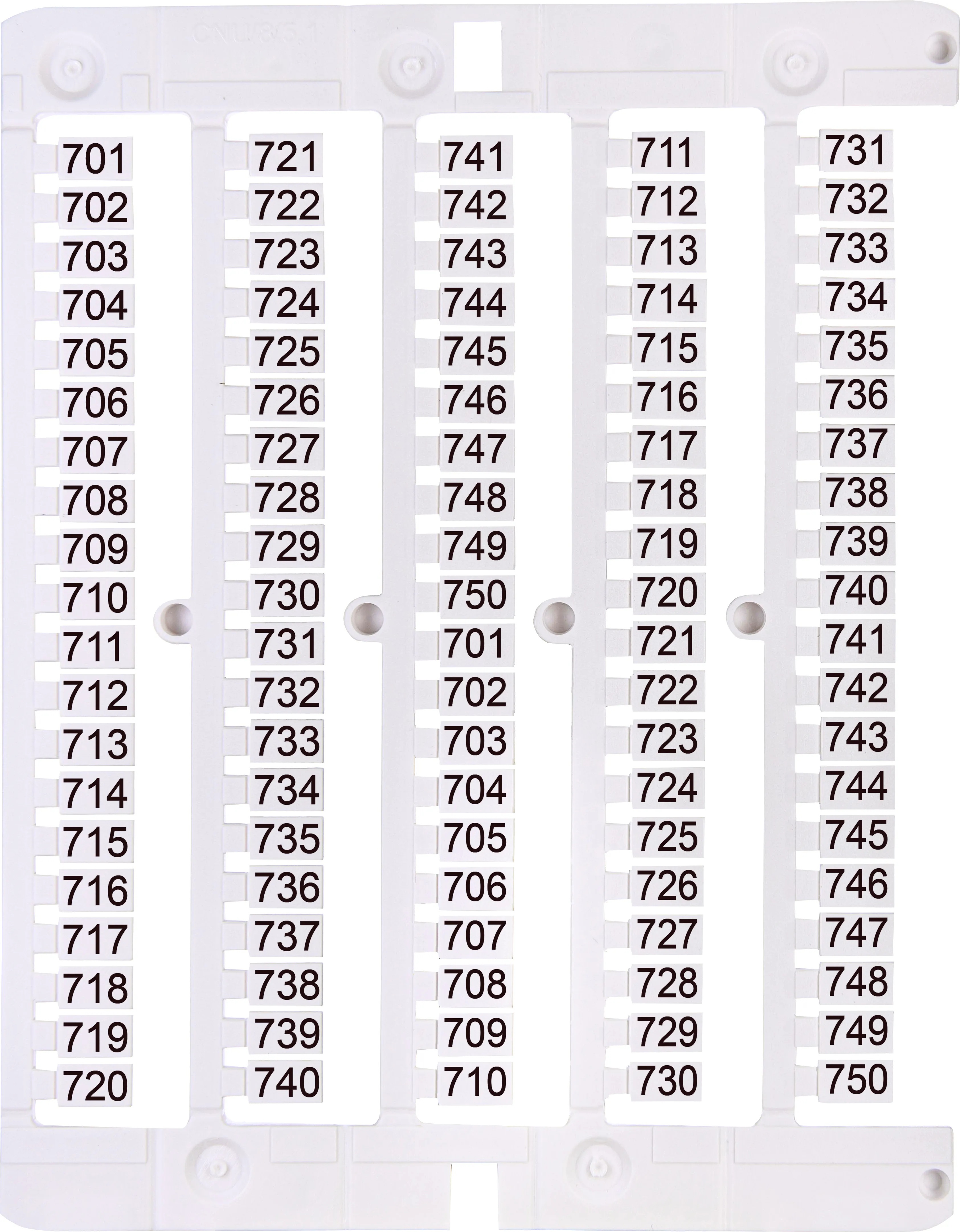 Označevalna letev ES-NU0851701 003903091