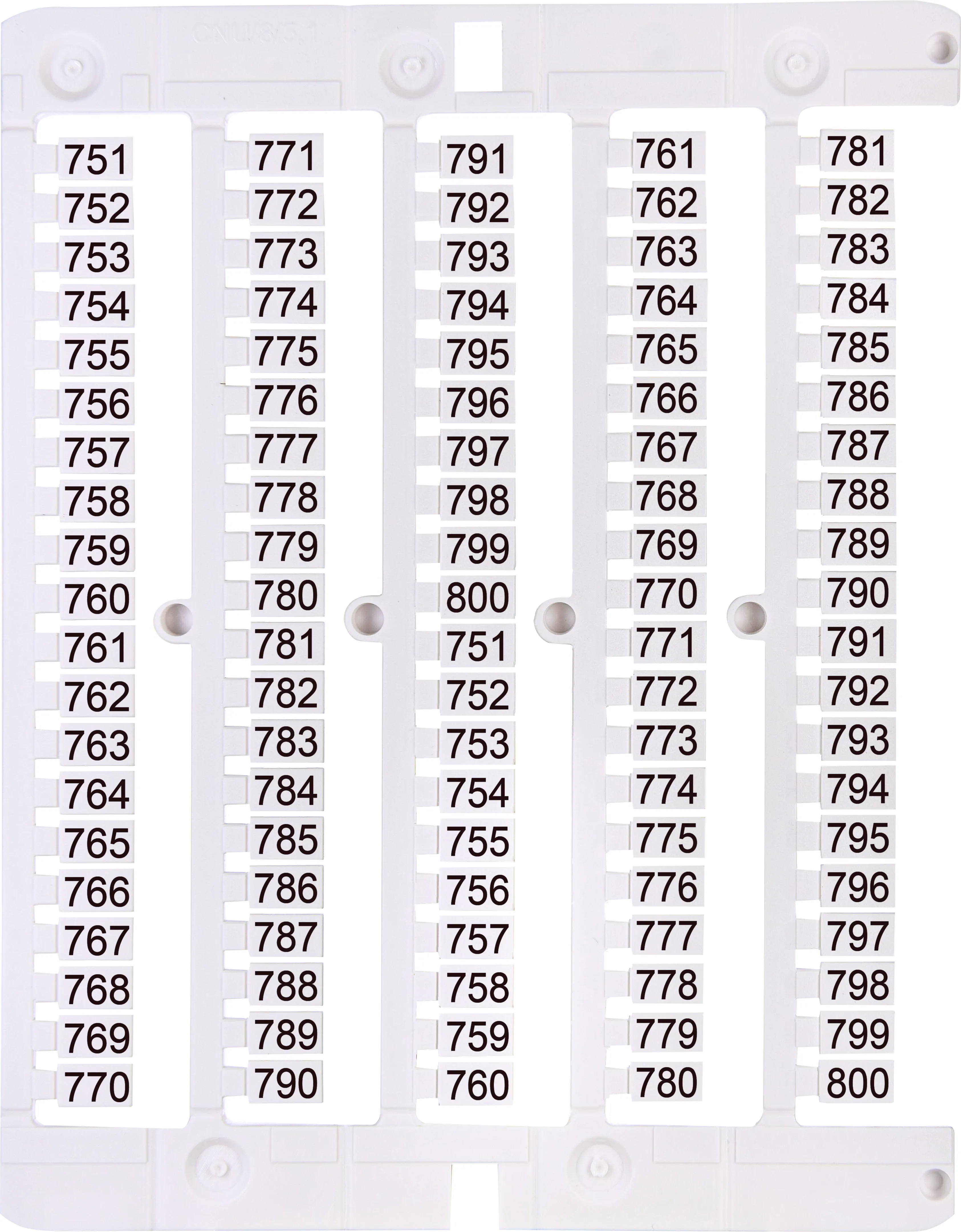 Označevalna letev ES-NU0851751 003903092