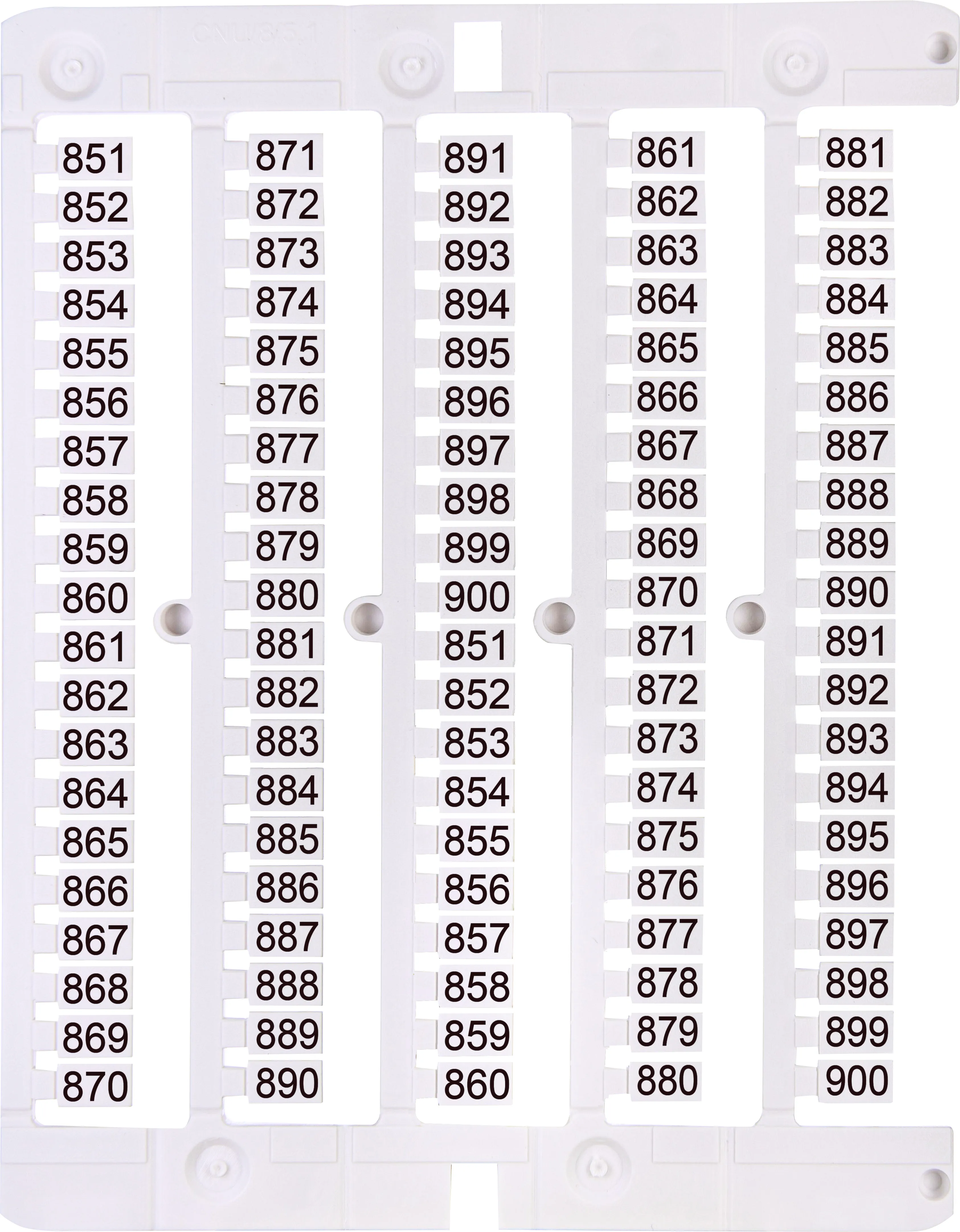 Označevalna letev ES-NU0851851 003903094