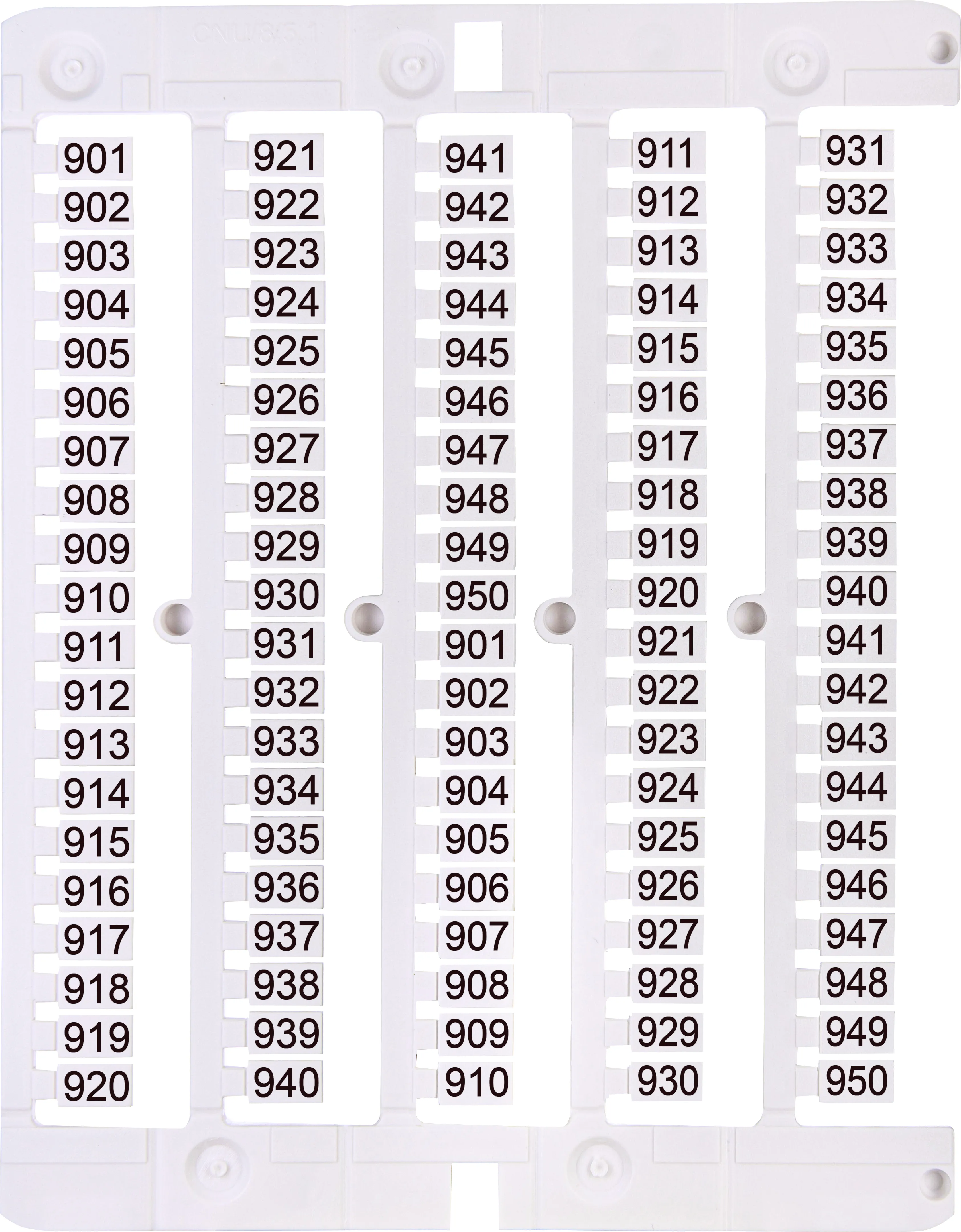 Označevalna letev ES-NU0851901 003903095