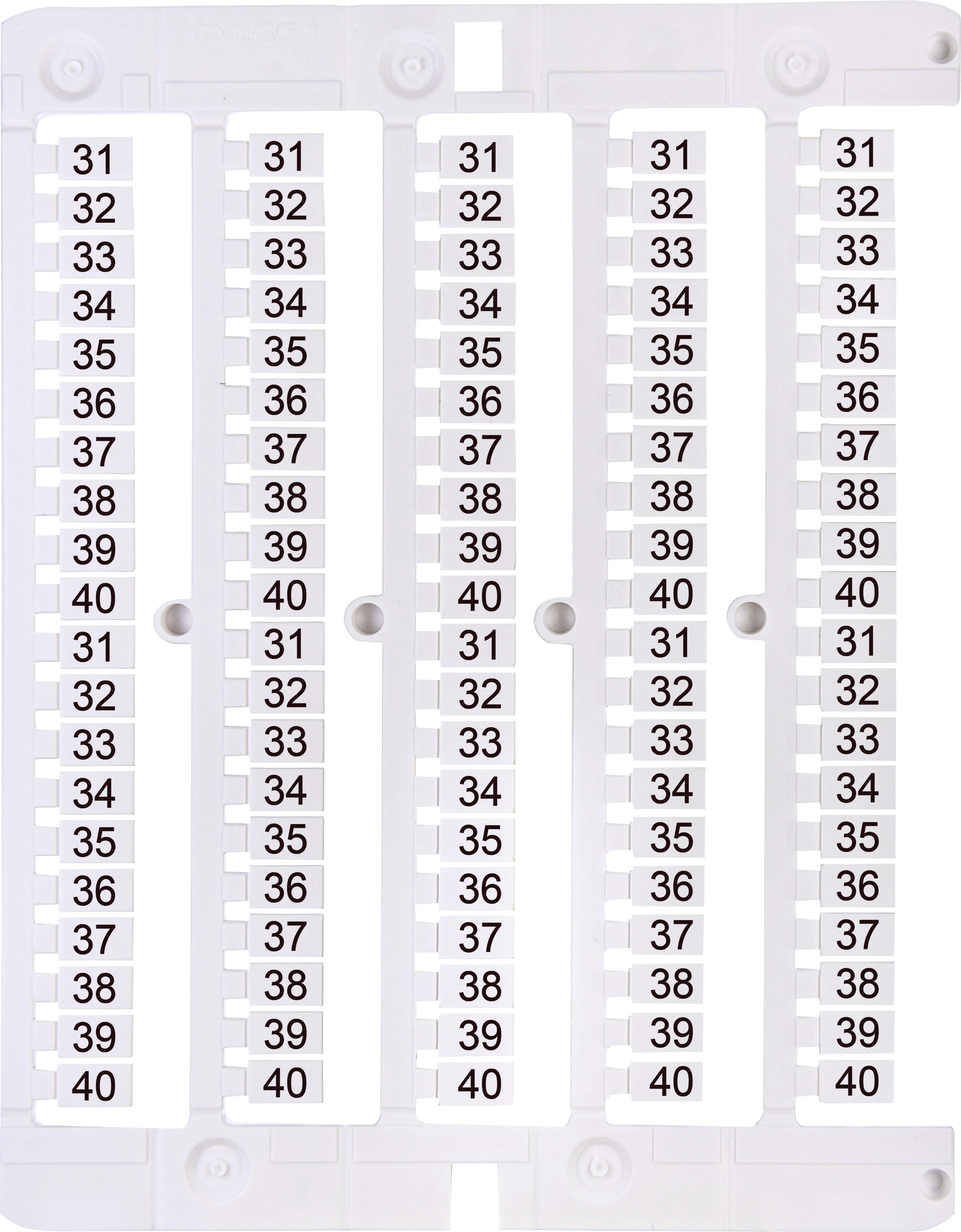 Označevalna letev ES-NU0851540 003903100