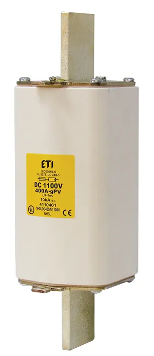Talilni vložek NHU1XL gPV 63A/1100V DC UL 004110487
