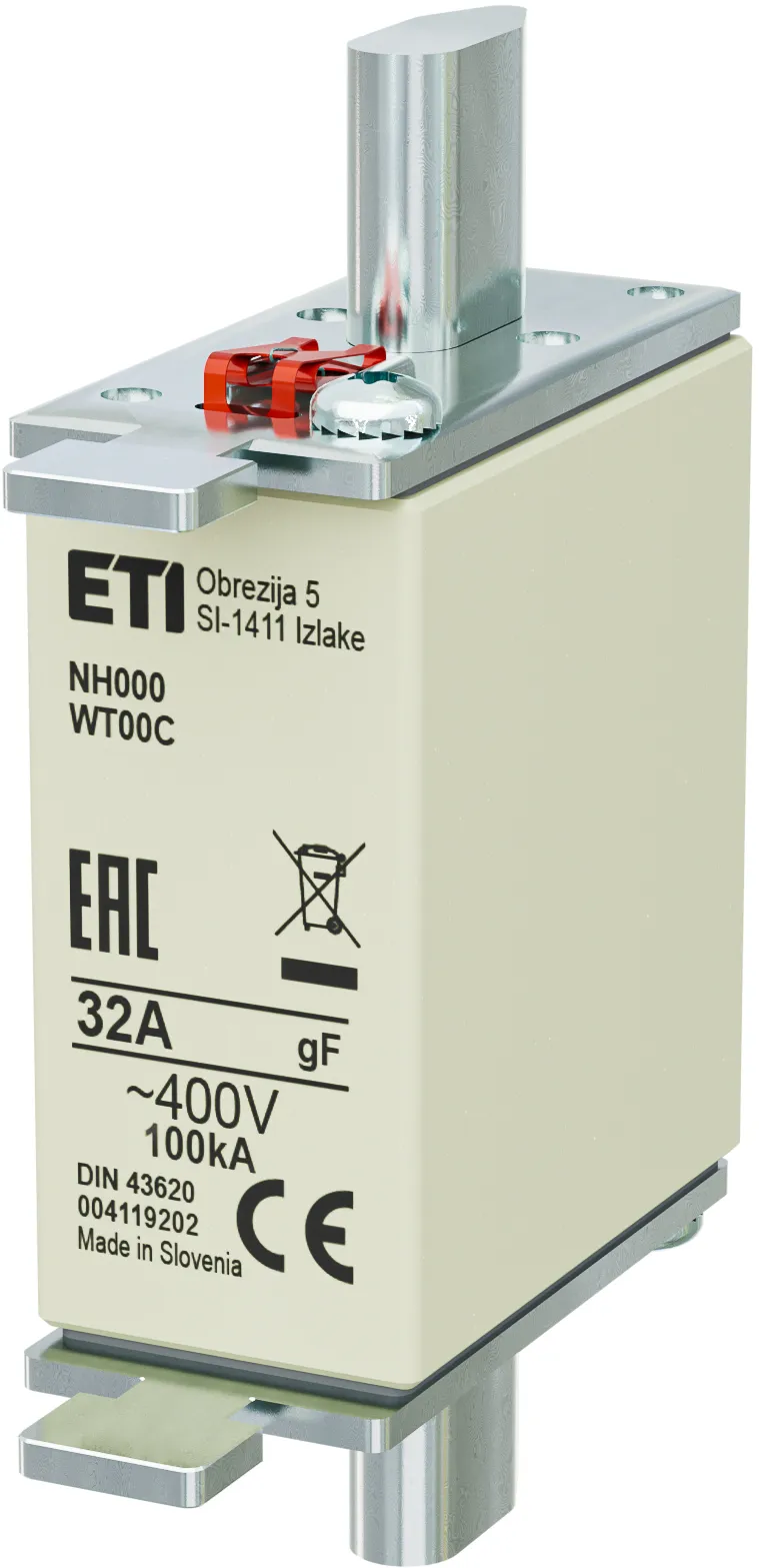 Talilni vložek NH000 gF 32A/400V 004119202