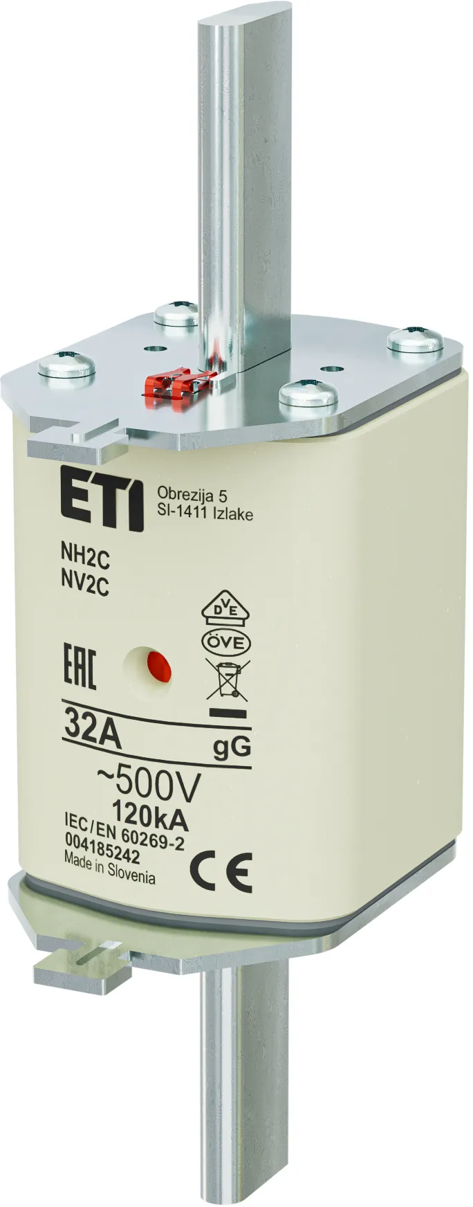 Talilni vložek NH2C gG 32A/500V 004185242