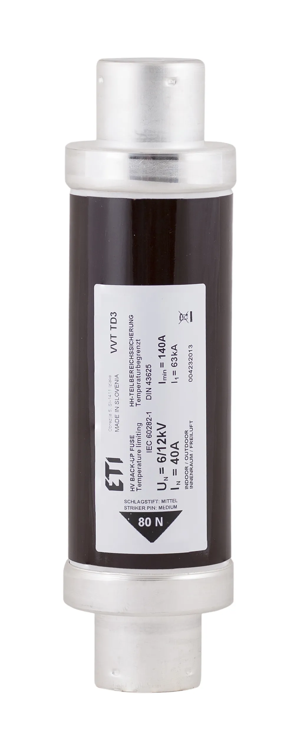 Talilni vložek VVT-D3 12kV/6A 192 004232105