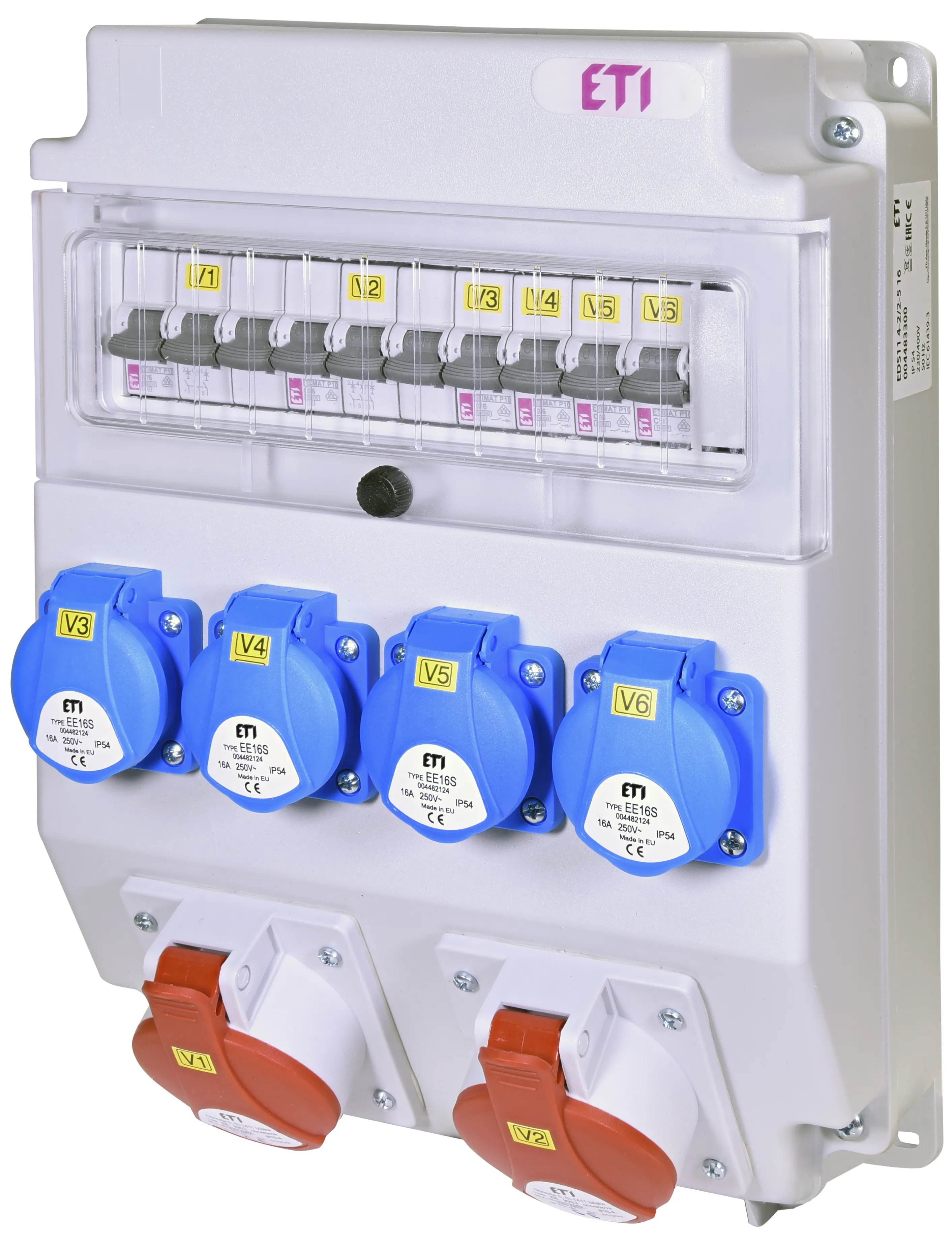 Razdelilnik opremljen EDS11 RCD 4-2/2-5 16 004483309