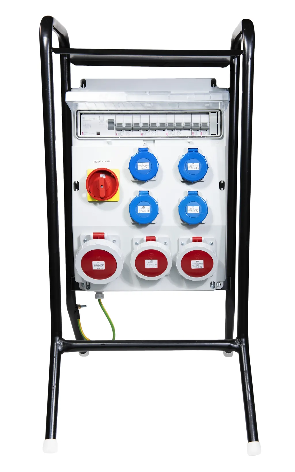 Razdelilnik opremljen EDS16S RCD 4/3 16/32/VYP B+C 004483447
