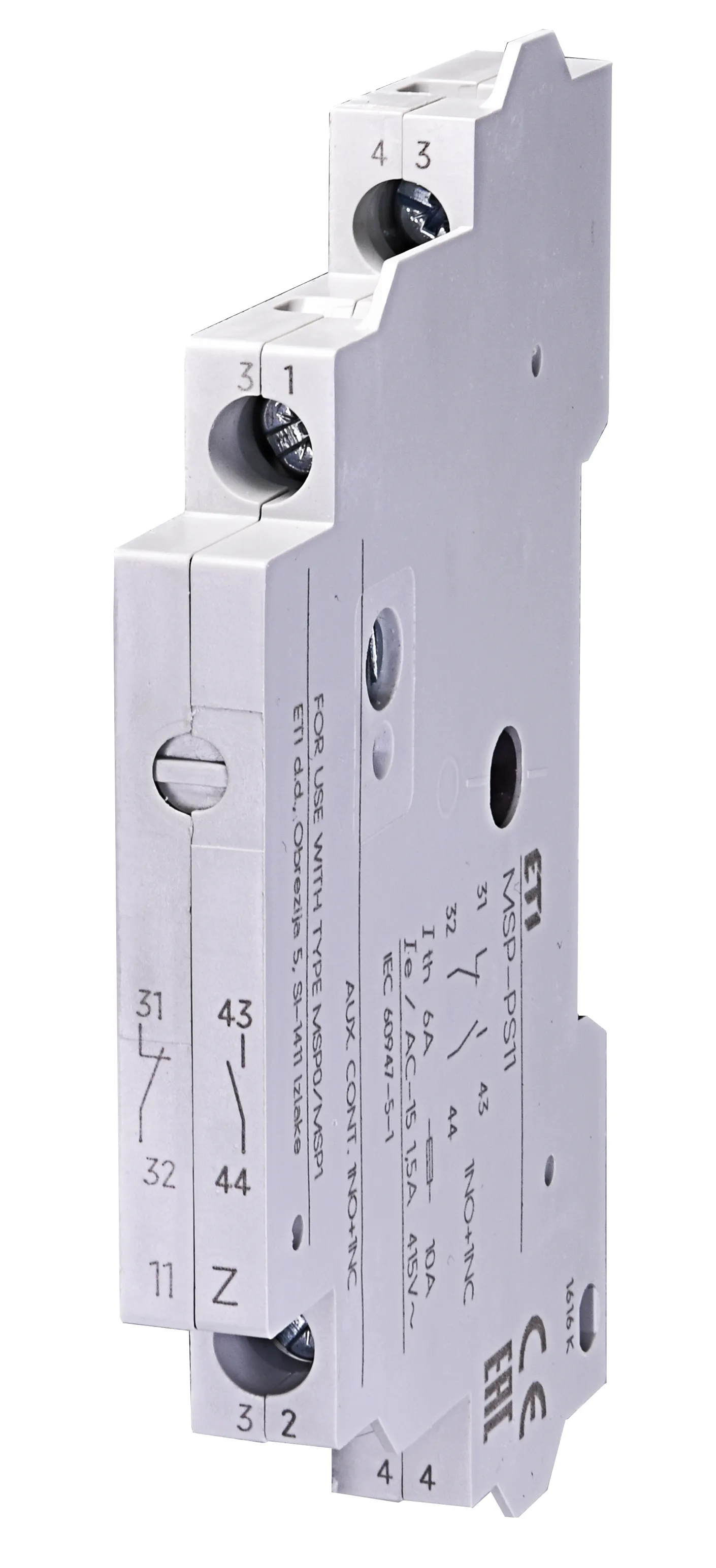 Pomožni kontakti PS01 004600150