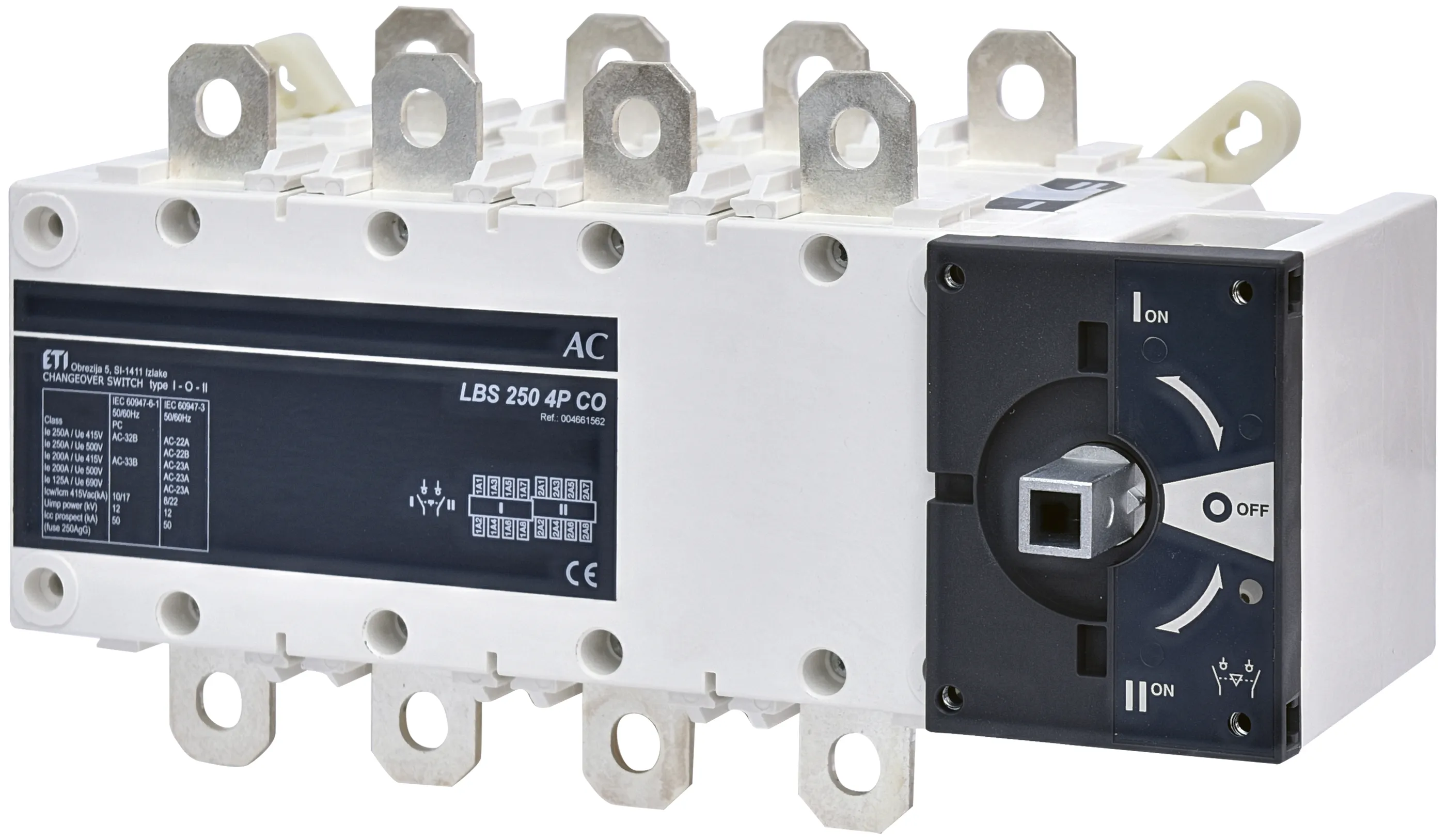 Preklopno stikalo LBS 250 4P CO 004661562