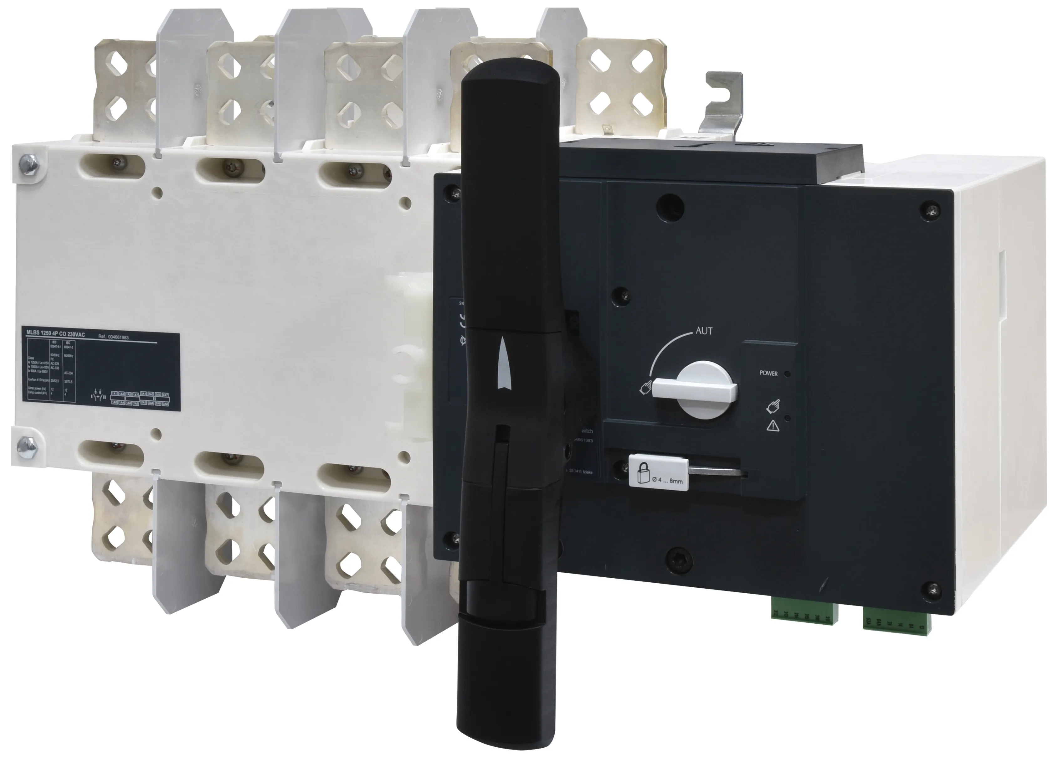 Preklopno stikalo - mot. pogon MLBS 1250 4P CO 230VAC 004661983